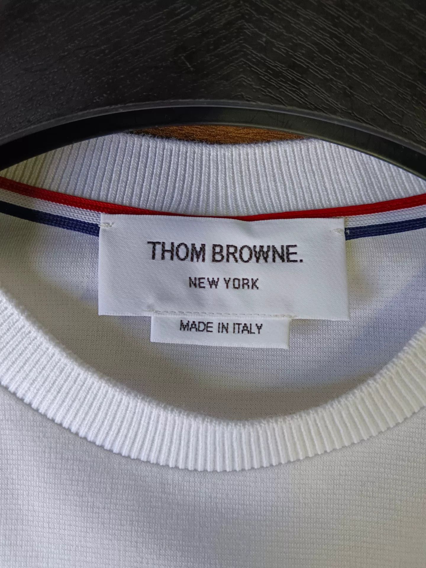 Thom Browne Thom Browne Dog Embroidery Knit T-Shirt IT 40 Size S / US 4 / IT 40 - 4 Thumbnail