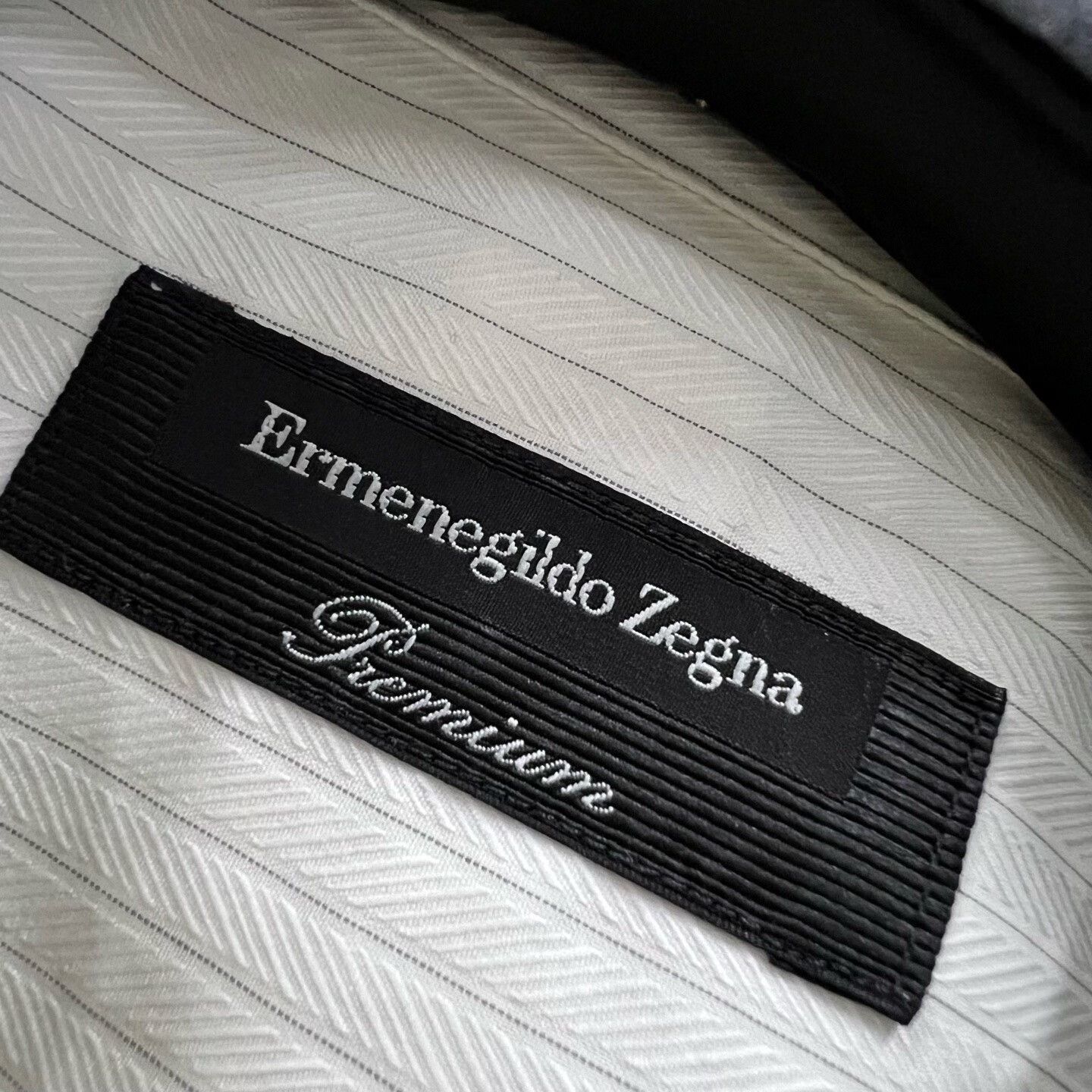 Ermenegildo Zegna Ermenegildo Zegna Striped White Shirt s Men Size US S / EU 44-46 / 1 - 3 Thumbnail