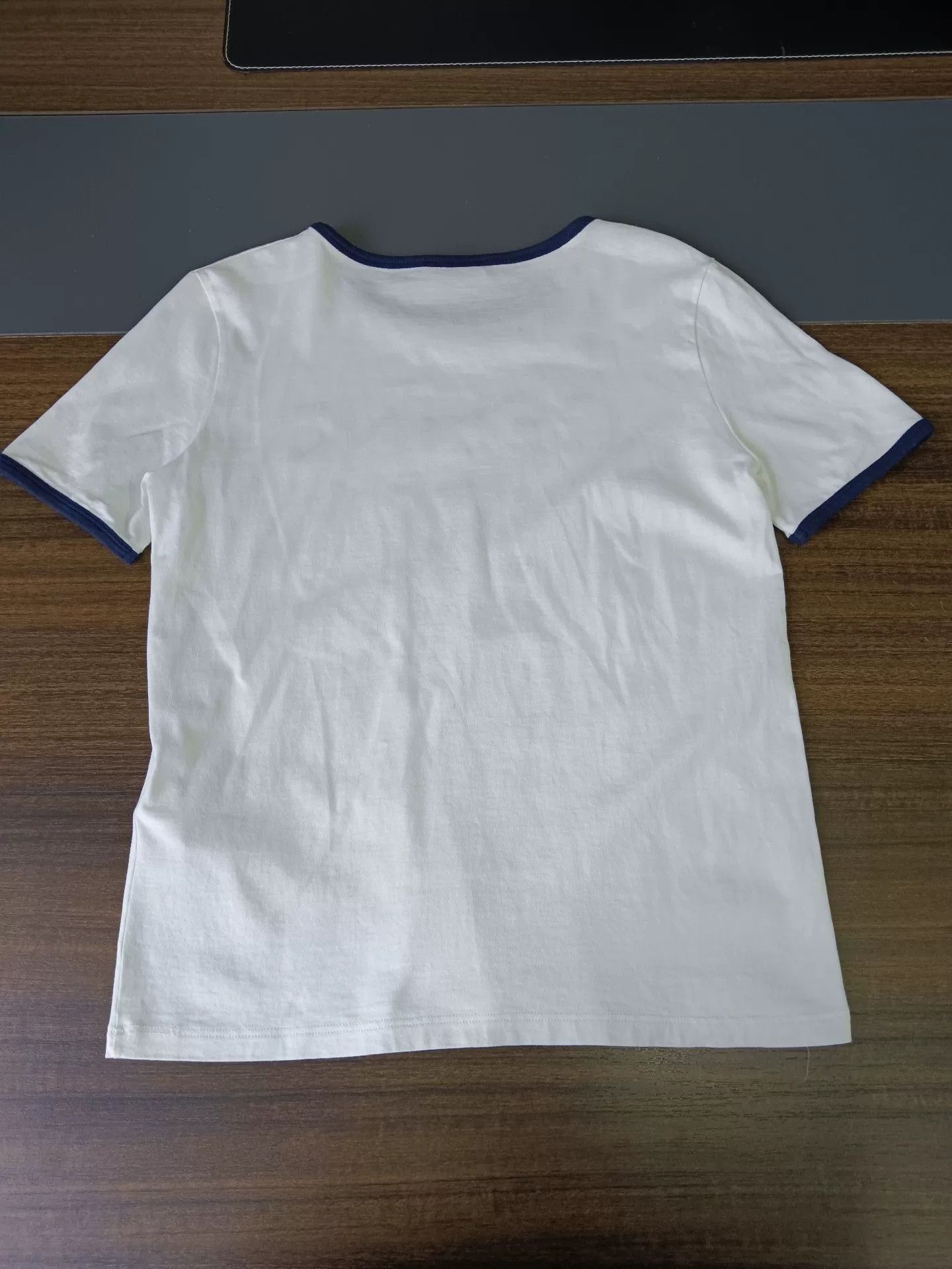 Celine Celine Triomphe Logo Ringer T-Shirt XS Size XS / US 0-2 / IT 36-38 - 6 Thumbnail