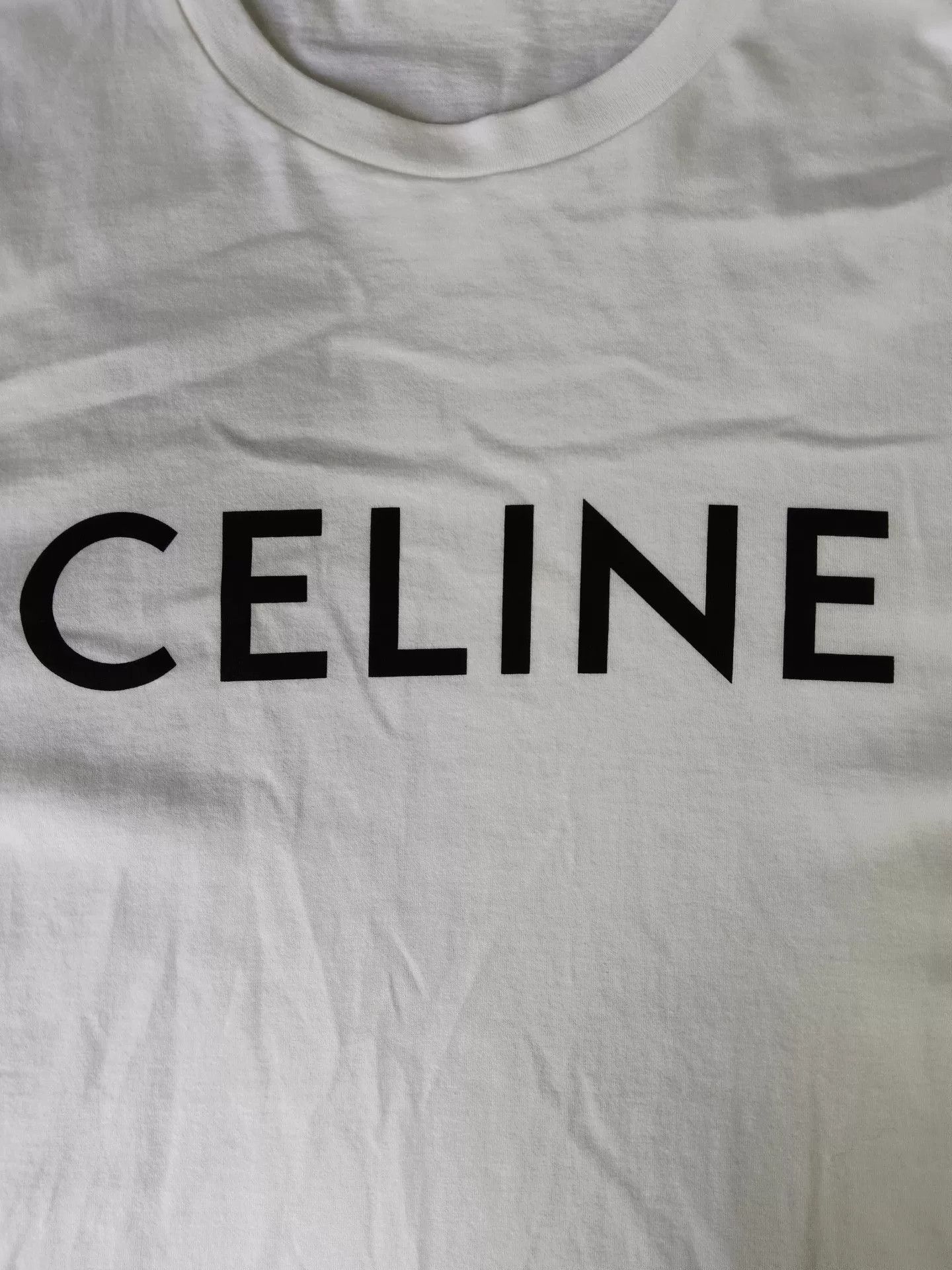 Celine Celine Logo Print T-Shirt White Size XS Size US XS / EU 42 / 0 - 3 Thumbnail