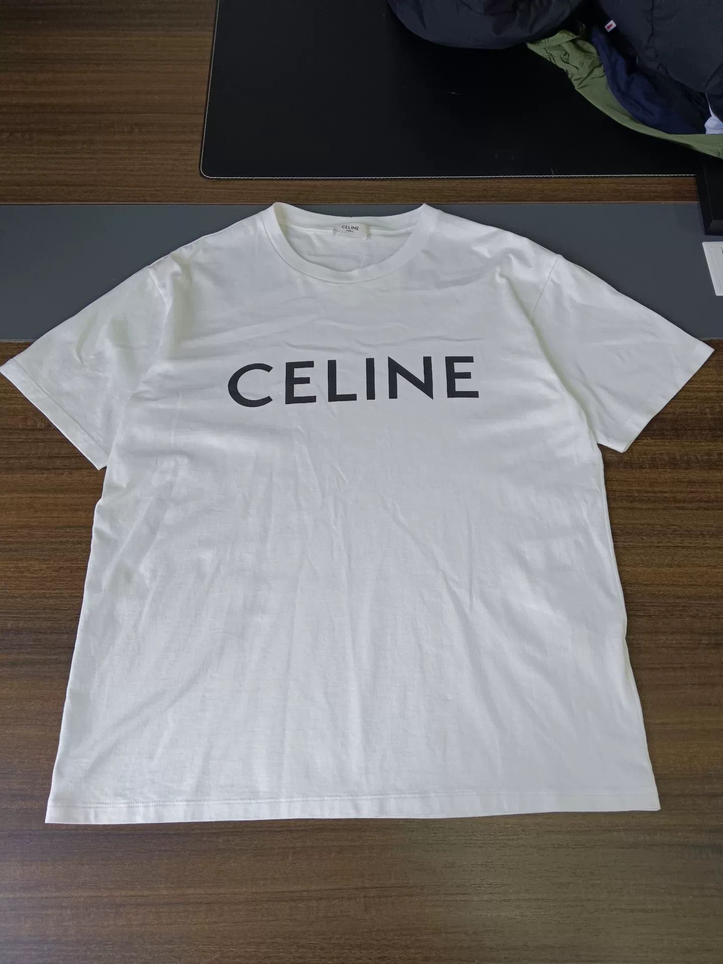 Celine Celine Logo Print T-Shirt White Size XS Size US XS / EU 42 / 0 - 2 Thumbnail