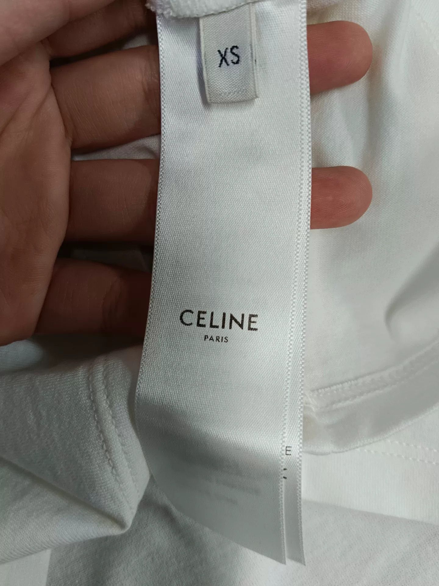 Celine Celine Logo Print T-Shirt White Size XS Size US XS / EU 42 / 0 - 5 Thumbnail