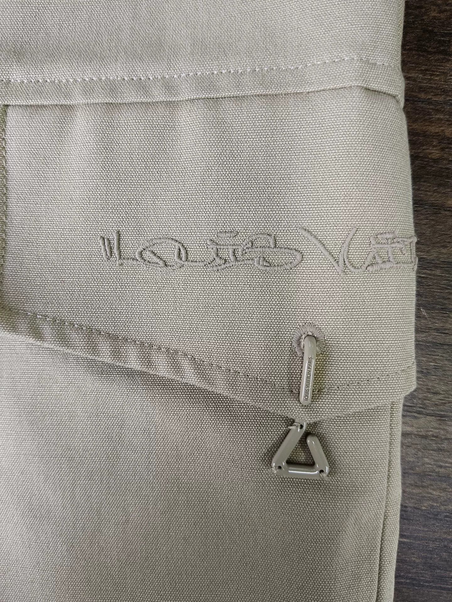 Louis Vuitton Louis Vuitton Embroidered Logo Cargo Pants 40 Size US 26 / EU 42 - 4 Thumbnail