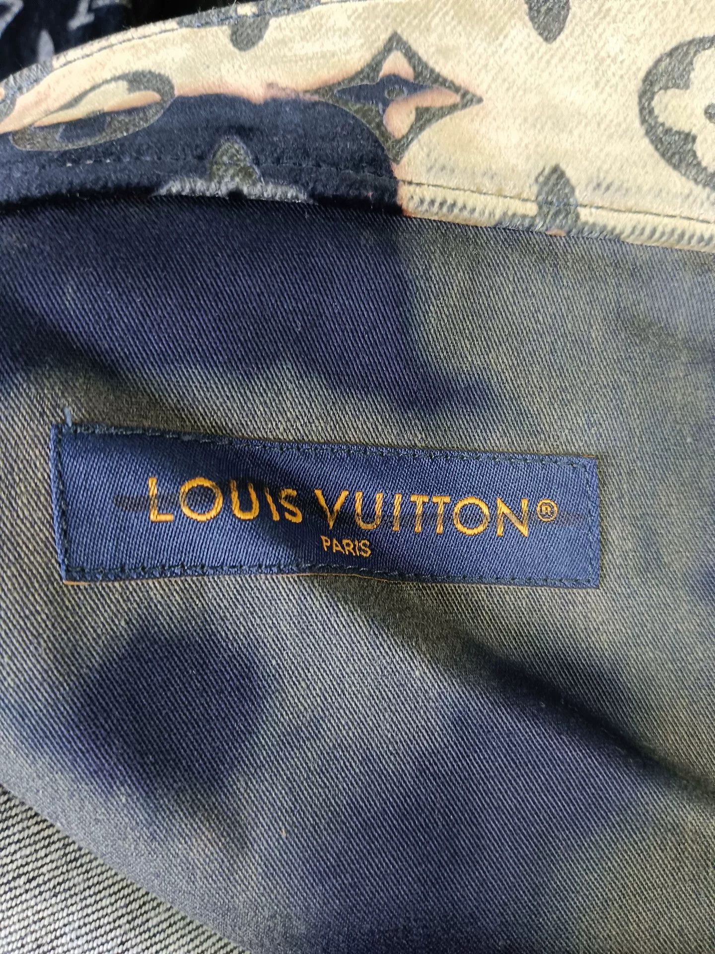Louis Vuitton Louis Vuitton Fire Cloud Monogram Denim US 34 Size US 34 / EU 50 - 5 Thumbnail
