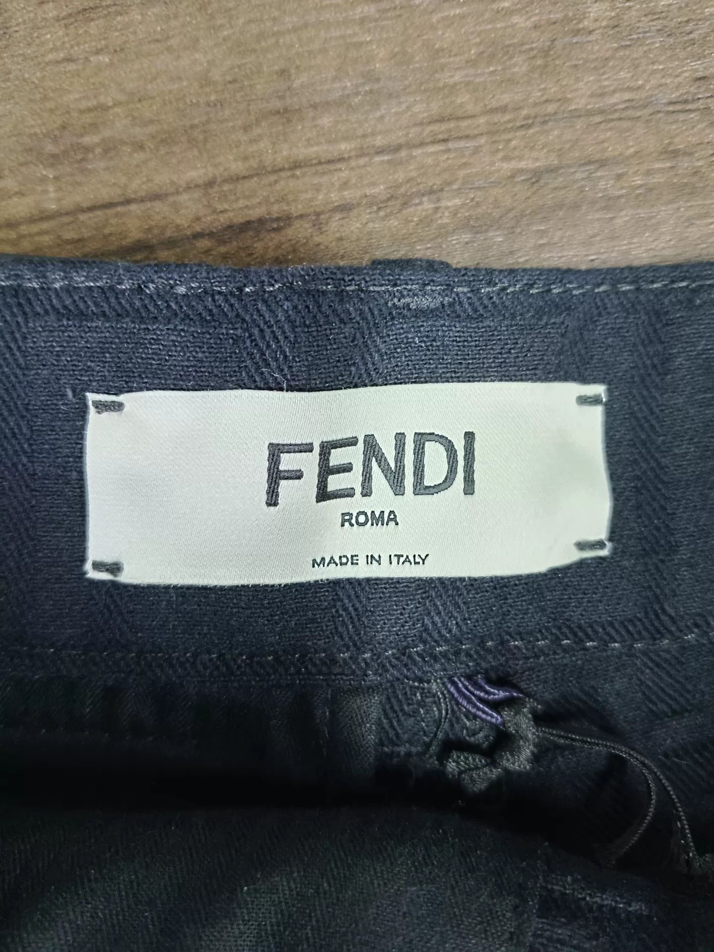 Fendi Fendi Monogram FF Shorts IT 36 Size 25" / US 0 / IT 36 - 3 Thumbnail
