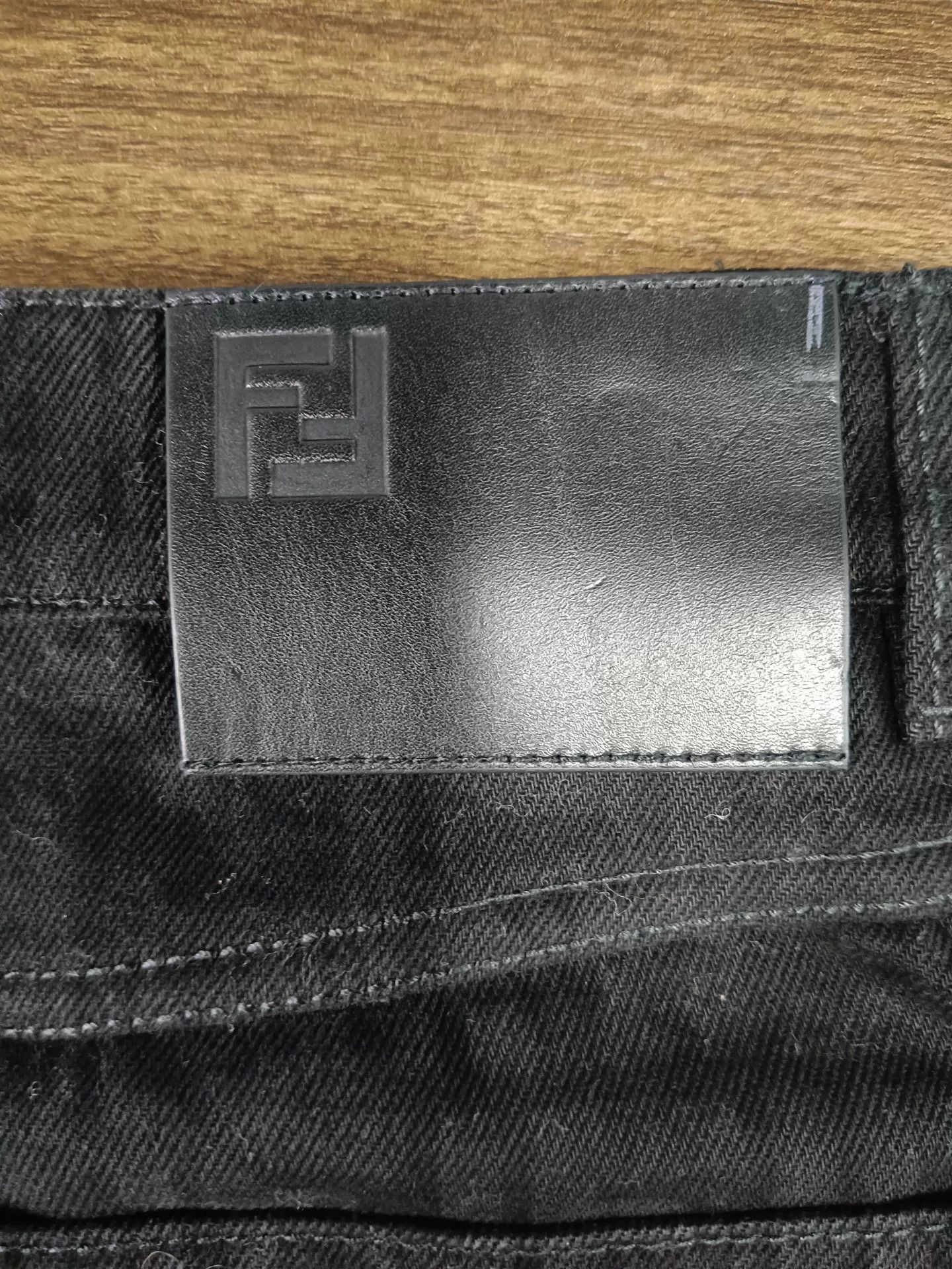 Fendi Fendi Monogram Denim Mini Skirt IT 38 Size 26" / US 2 / IT 38 - 7 Thumbnail