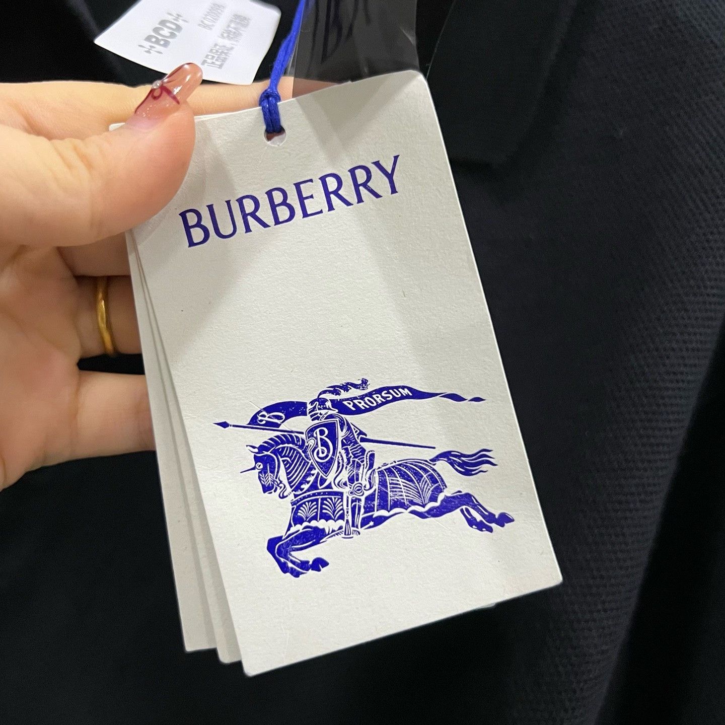 Burberry Burberry Embroidered Black Polo xxs Men Size US XXS / EU 40 - 5 Thumbnail