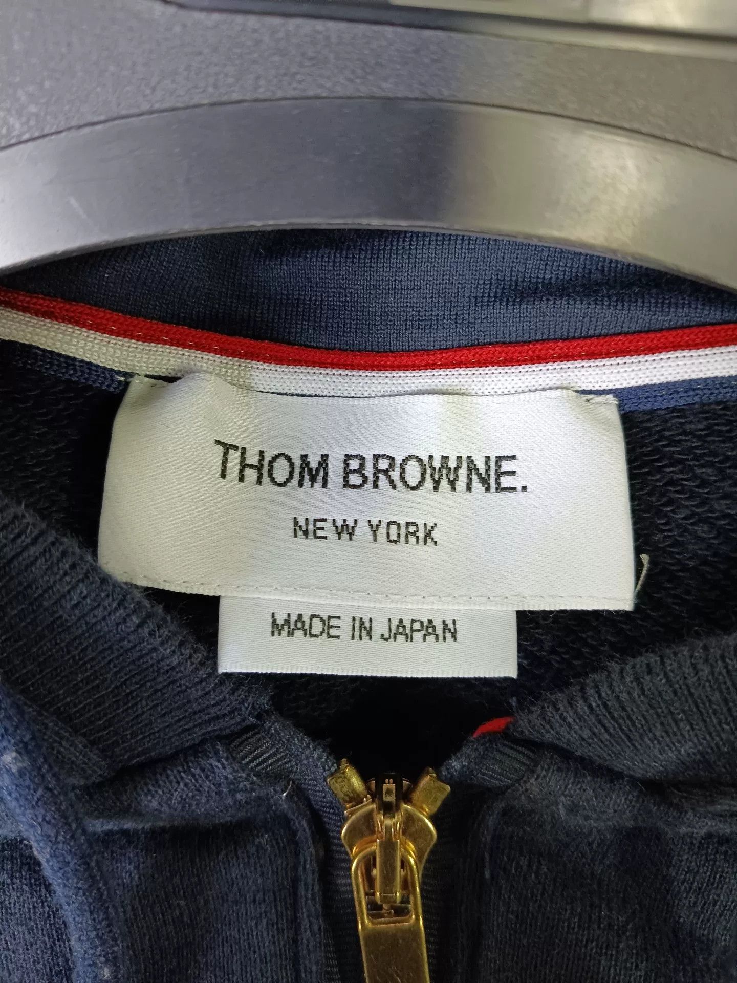 Thom Browne Thom Browne 4-Bar Zip-up Hoodie Size 2 Size US M / EU 48-50 / 2 - 4 Thumbnail