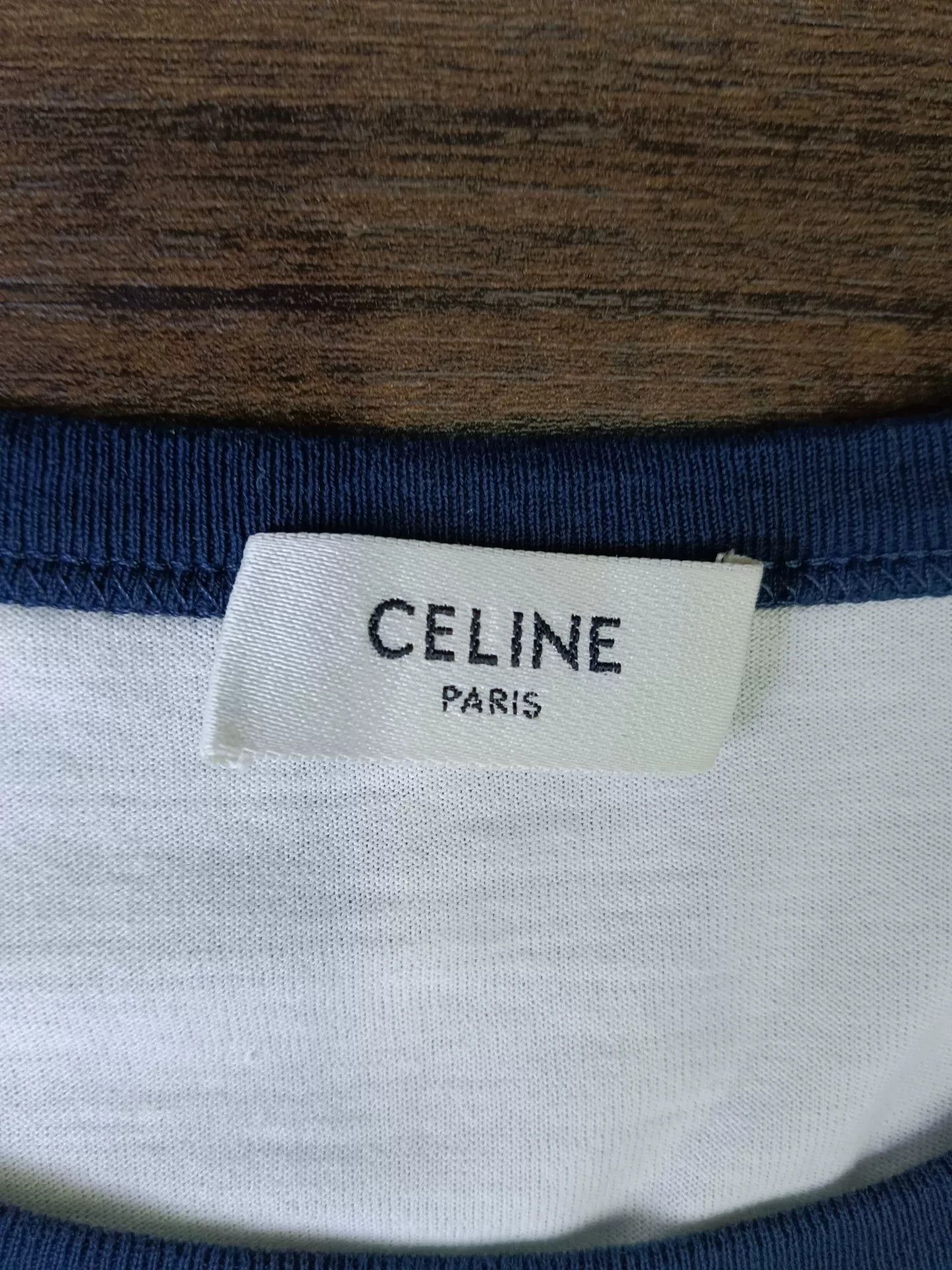 Celine CELINE Ringer Logo T-Shirt Size S Size US S / EU 44-46 / 1 - 4 Thumbnail