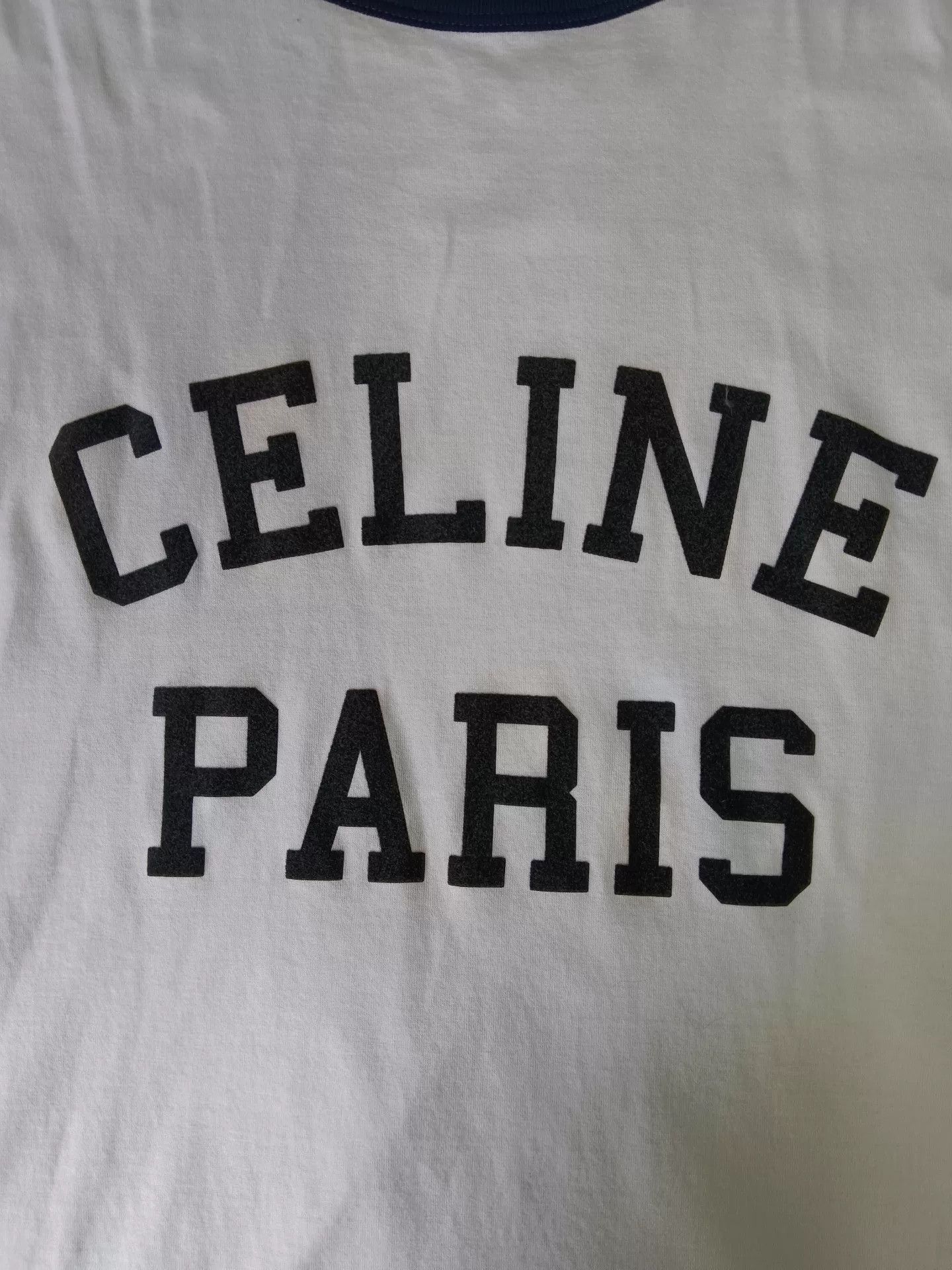 Celine CELINE Ringer Logo T-Shirt Size S Size US S / EU 44-46 / 1 - 3 Thumbnail