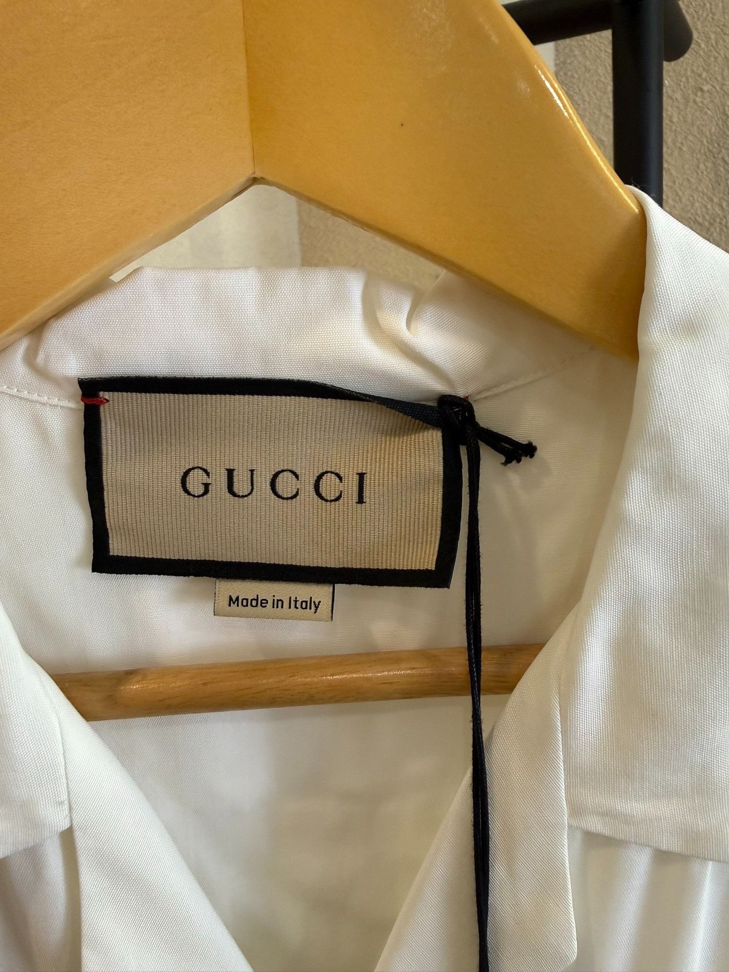 Gucci Gucci Web Stripe GG Short Sleeve Shirt 44 Size US S / EU 44-46 / 1 - 5 Thumbnail
