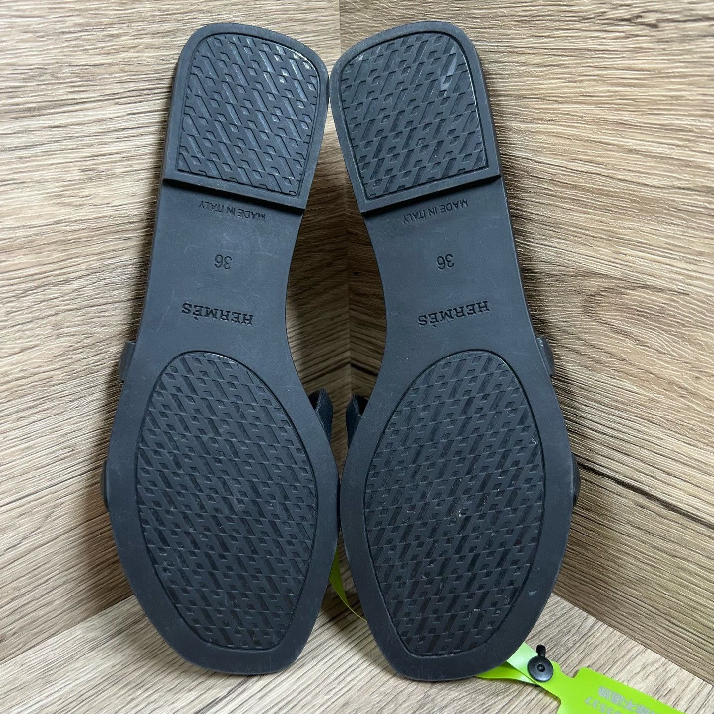 Hermes Hermes Black Sandals us_6 Women Size US 6 / IT 36 - 5 Thumbnail