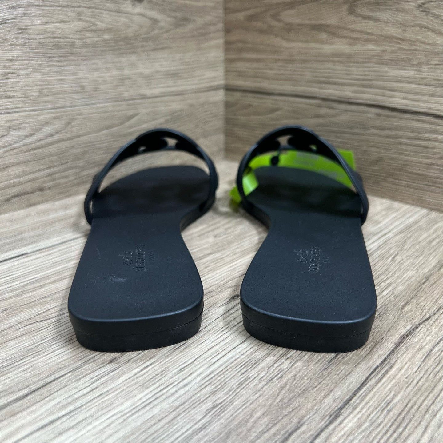 Hermes Hermes Black Sandals us_6 Women Size US 6 / IT 36 - 4 Thumbnail