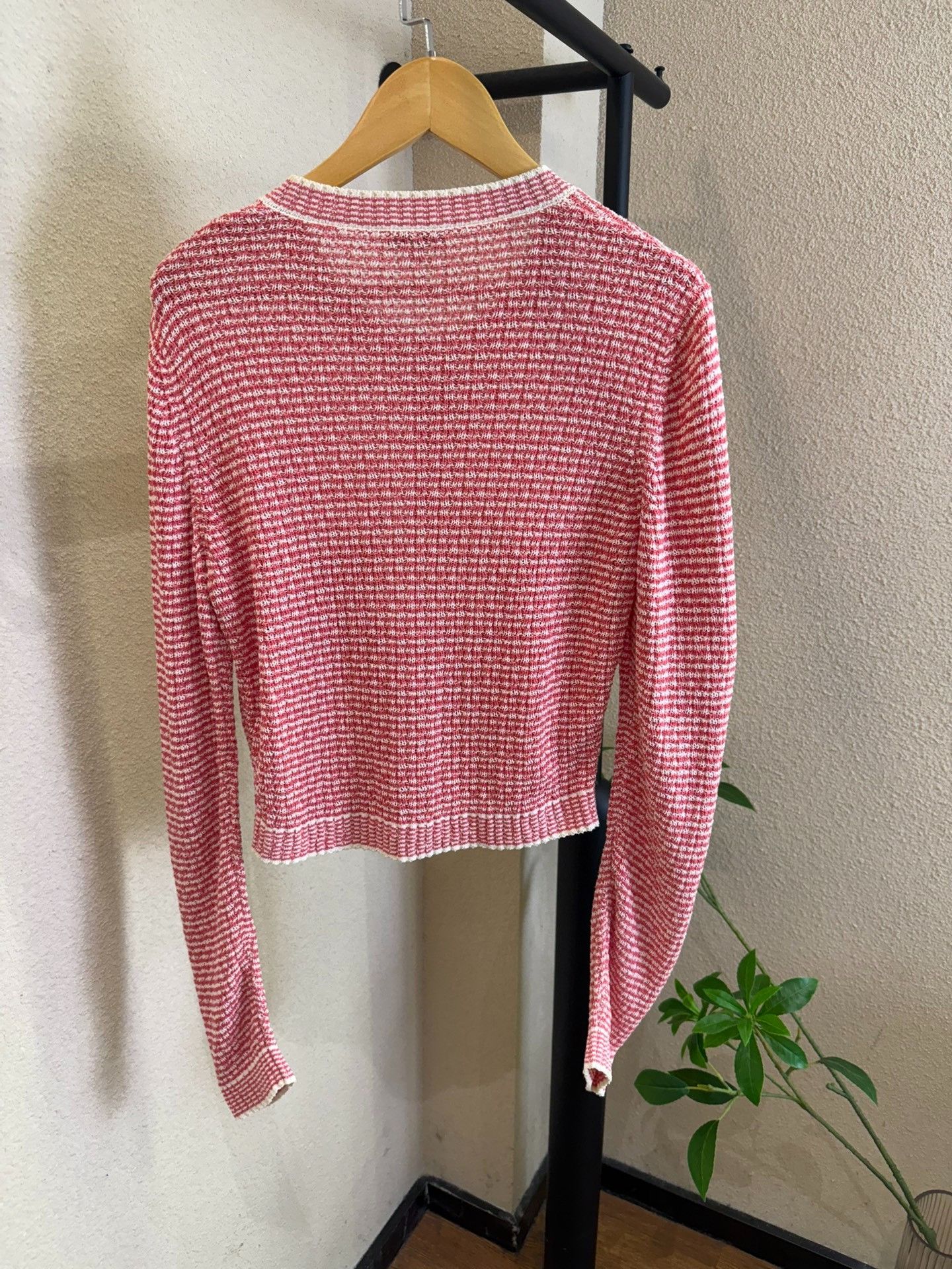Chanel Chanel Striped Knit CC Button Cardigan Size 36 Size XS / US 0-2 / IT 36-38 - 3 Thumbnail