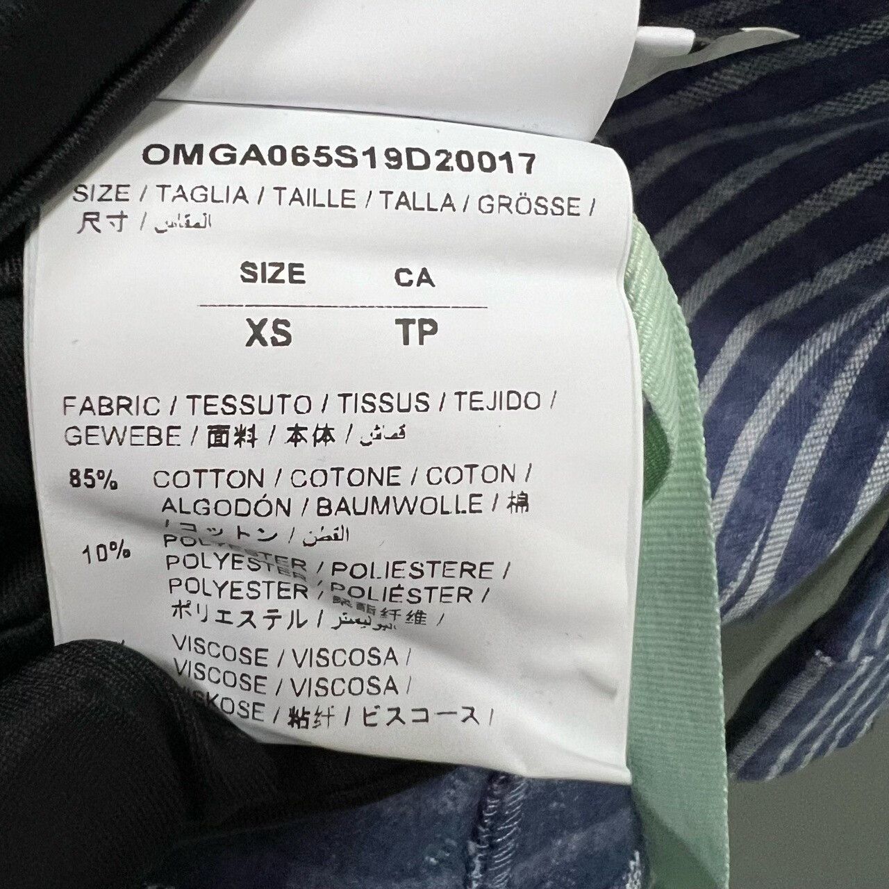 Off-White Off-White Striped Blue Light Jacket xs Men Size US XS / EU 42 / 0 - 3 Thumbnail
