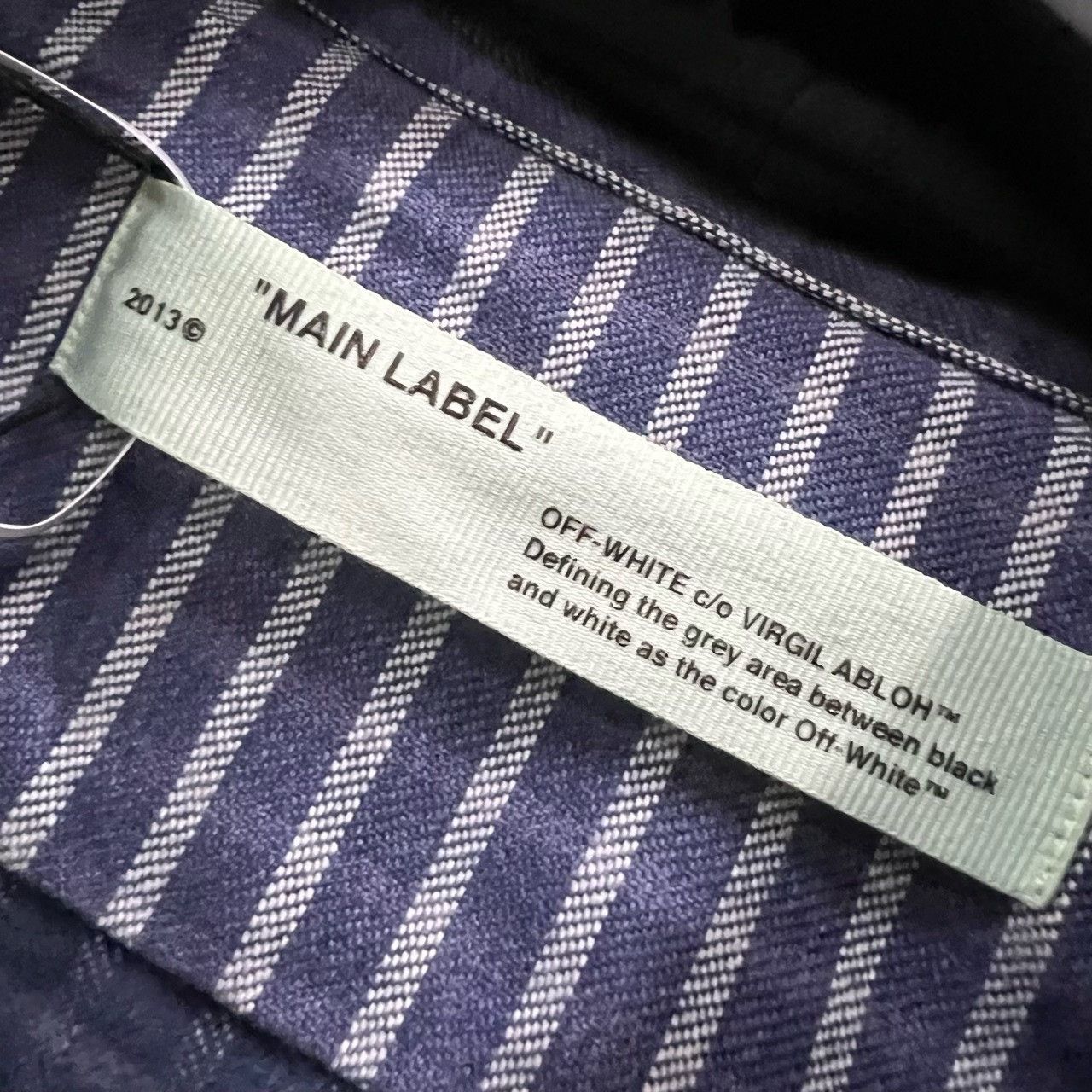Off-White Off-White Striped Blue Light Jacket xs Men Size US XS / EU 42 / 0 - 4 Thumbnail