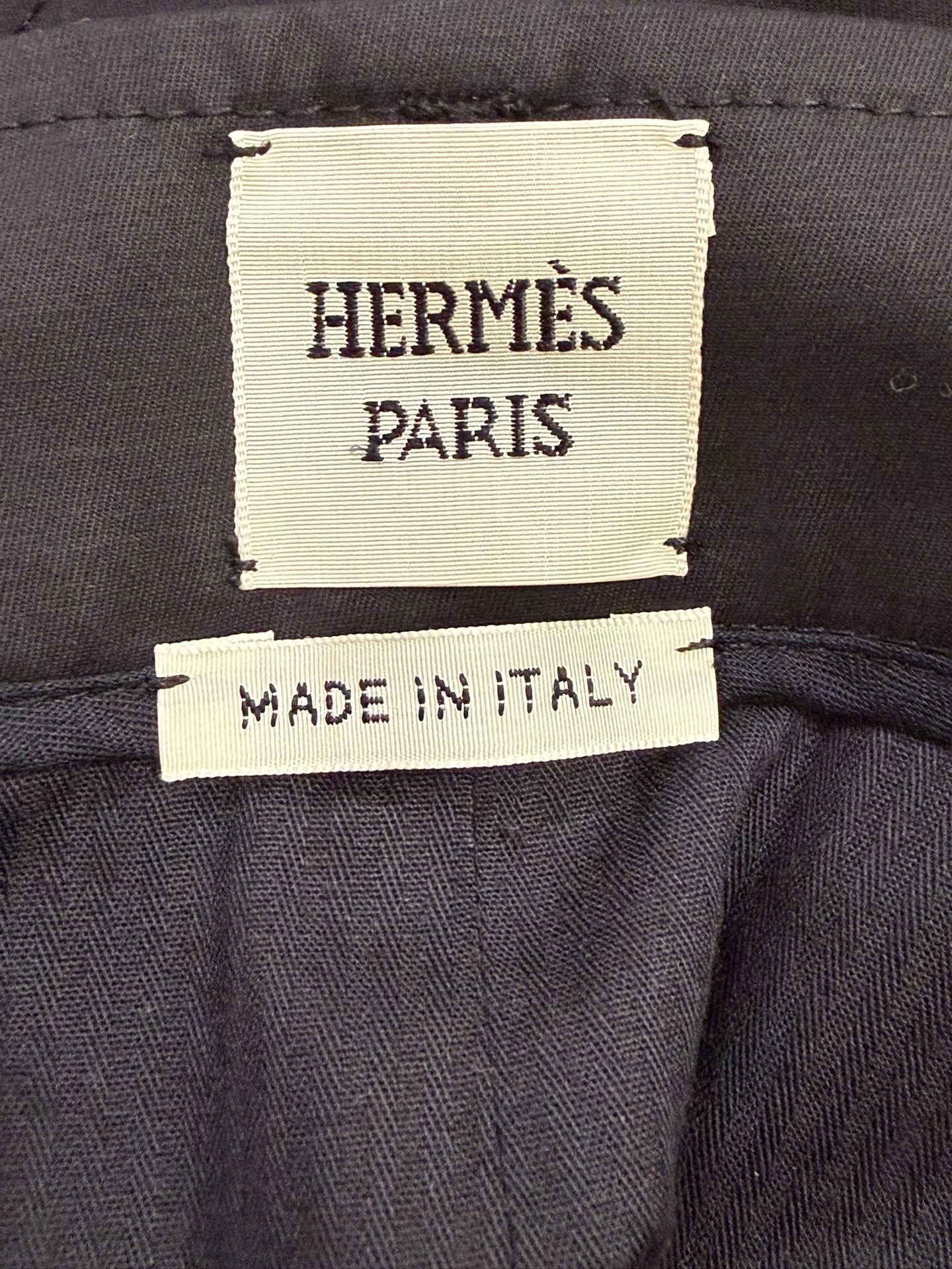 Hermes Hermes Belted Button Detail Shorts FR 34 Size 25" / US 0 / IT 36 - 5 Thumbnail