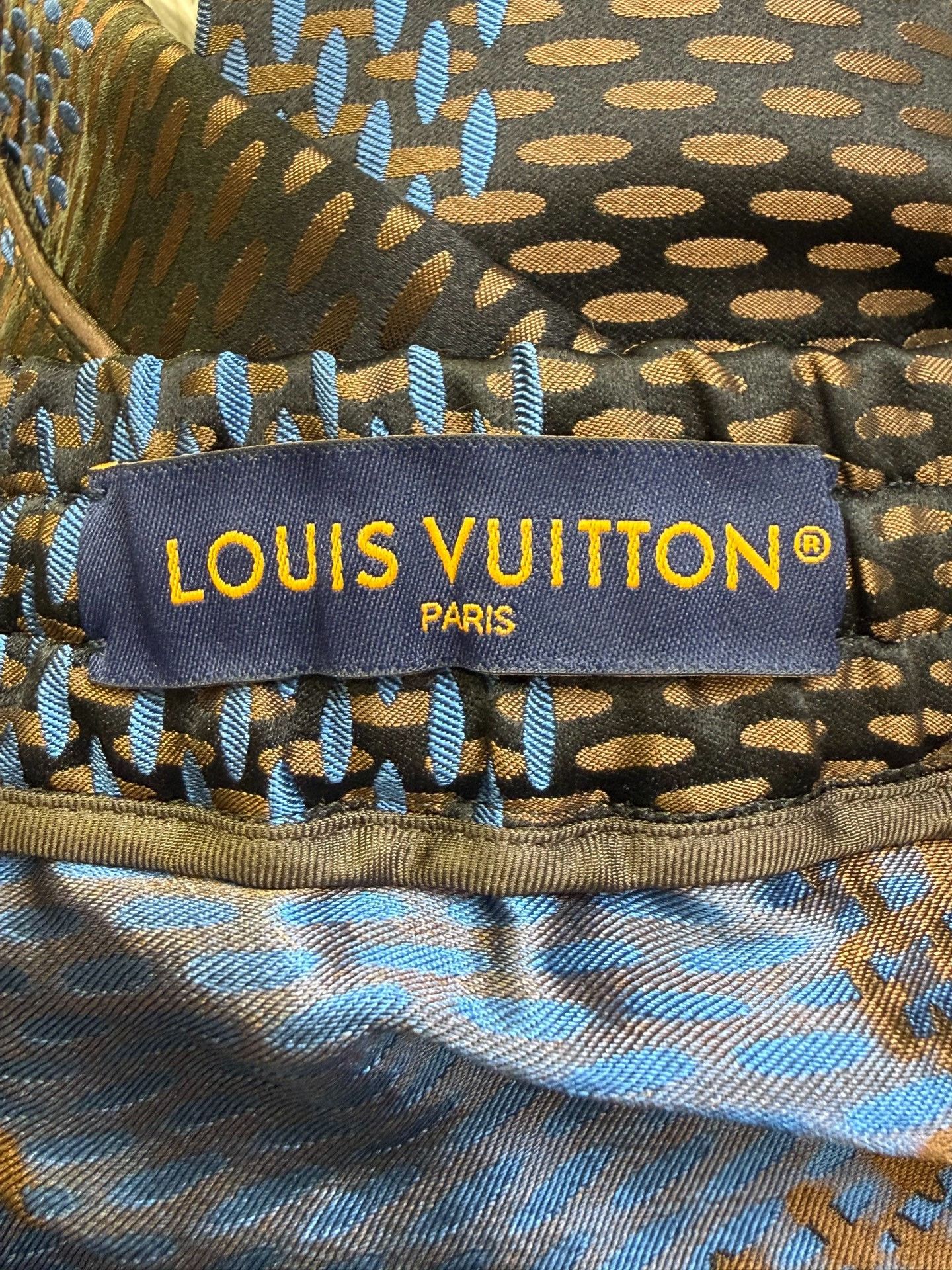 Louis Vuitton Louis Vuitton Damier Silk Drawstring Trousers 52 Size US 36 / EU 52 - 6 Thumbnail