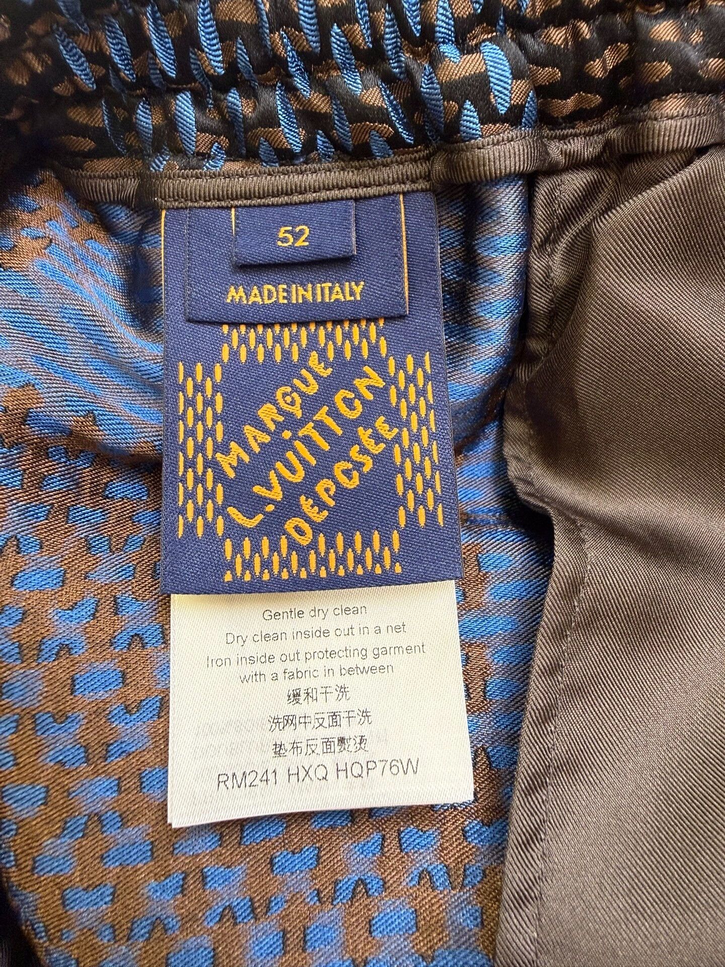 Louis Vuitton Louis Vuitton Damier Silk Drawstring Trousers 52 Size US 36 / EU 52 - 7 Thumbnail