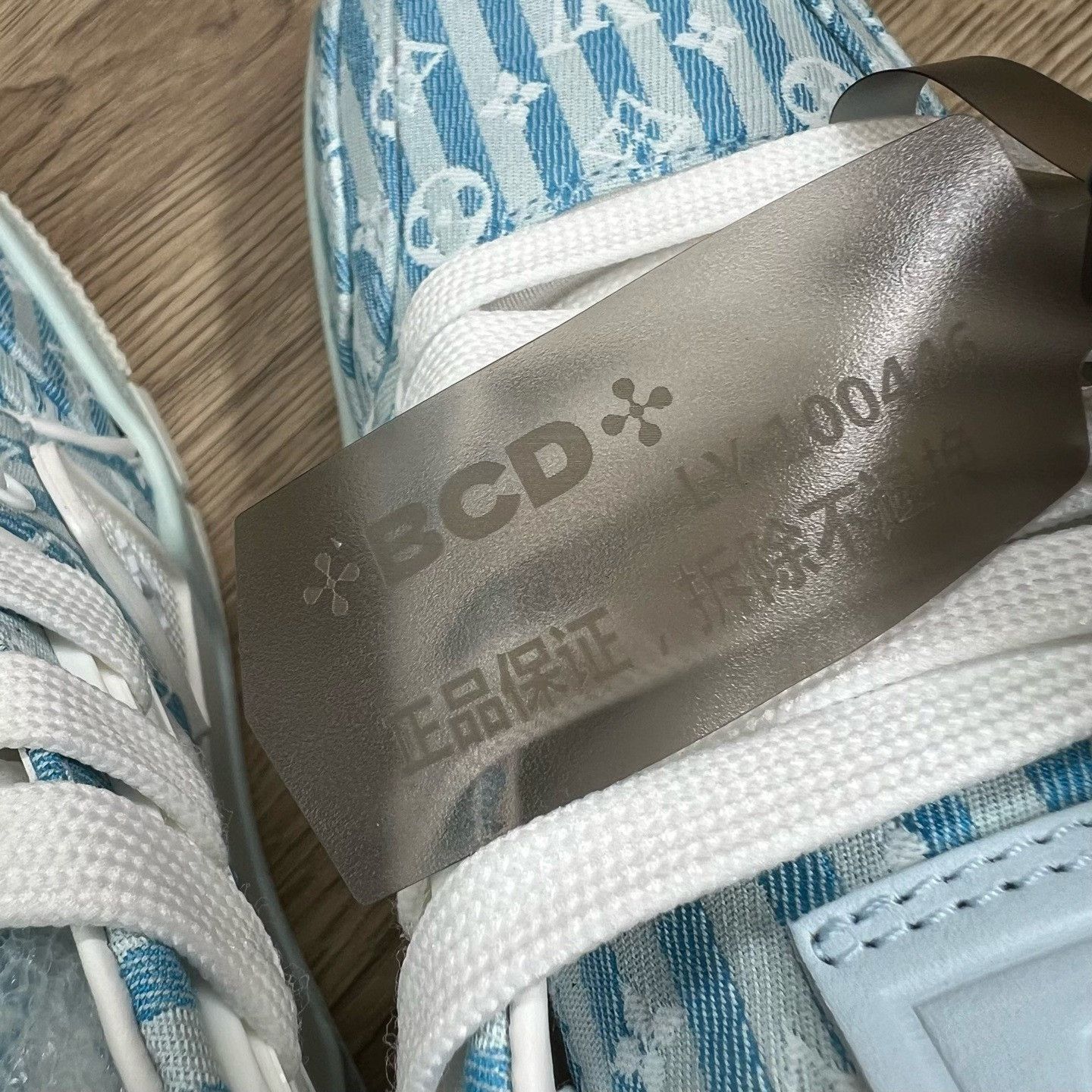 Louis Vuitton Louis Vuitton Training Blue Lowtop Sneakers us_6-5 Women Size US 6.5 / IT 36.5 - 9 Thumbnail