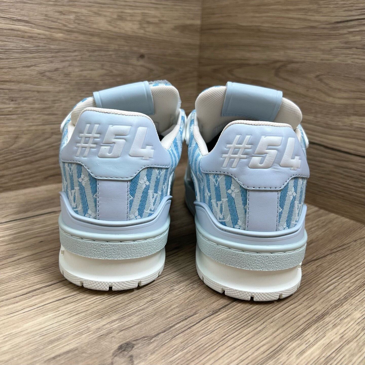 Louis Vuitton Louis Vuitton Training Blue Lowtop Sneakers us_6-5 Women Size US 6.5 / IT 36.5 - 6 Thumbnail