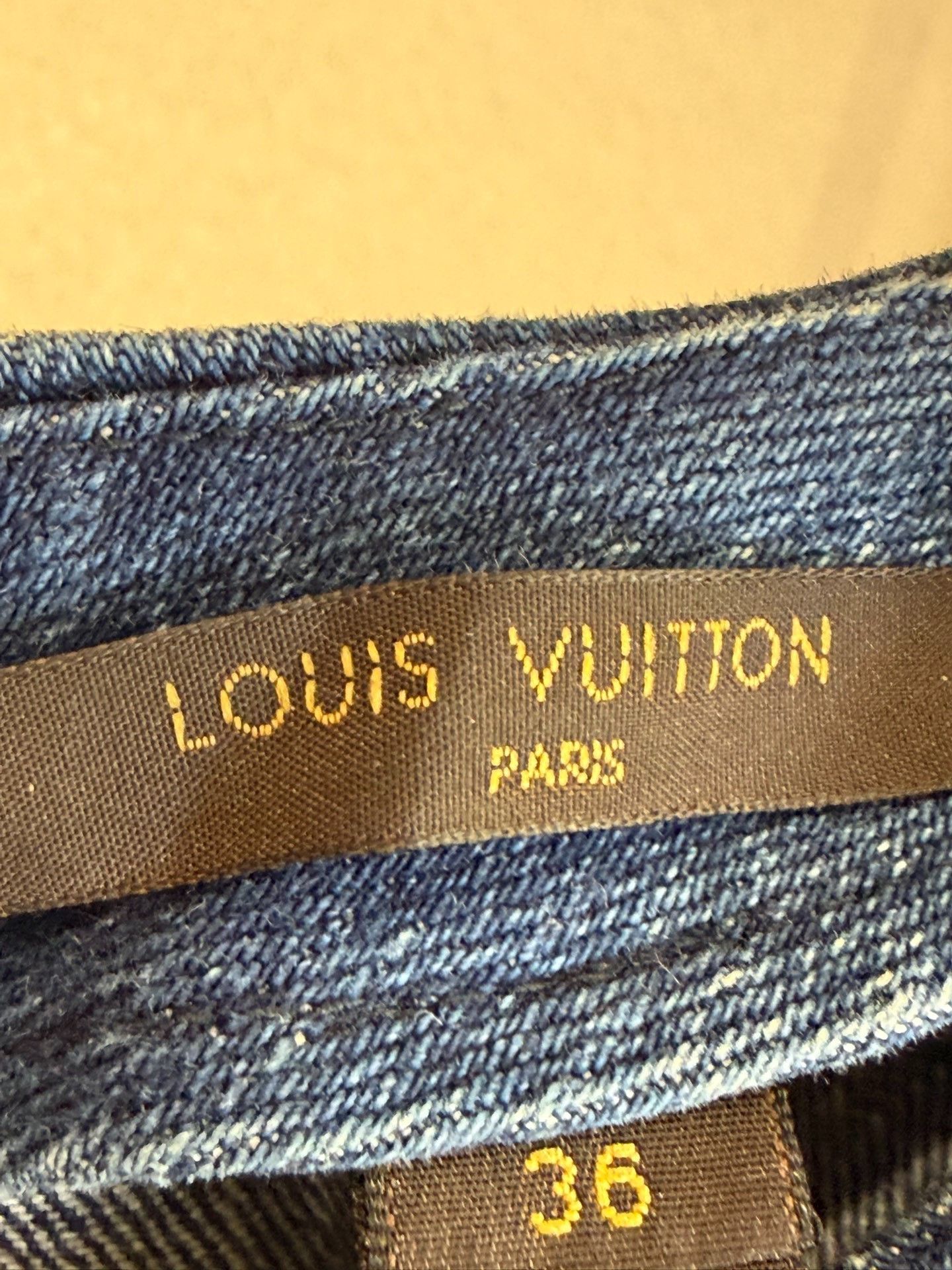 Louis Vuitton Louis Vuitton Monogram Patchwork Denim Dress 36 Size XS / US 0-2 / IT 36-38 - 6 Thumbnail