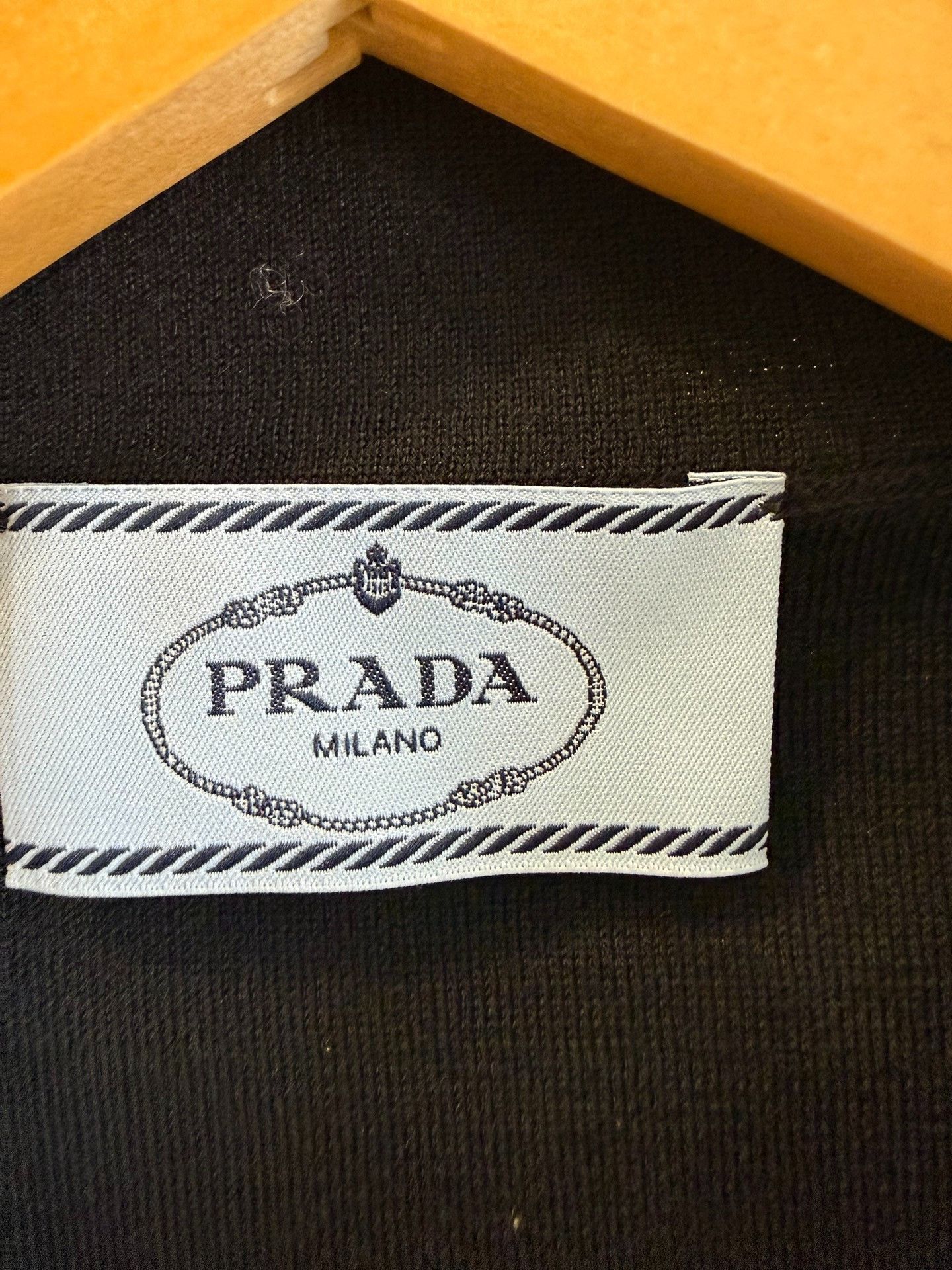 Prada Prada Black Zip-Up Knit Tank Top Size 36 Size XS / US 0-2 / IT 36-38 - 6 Thumbnail