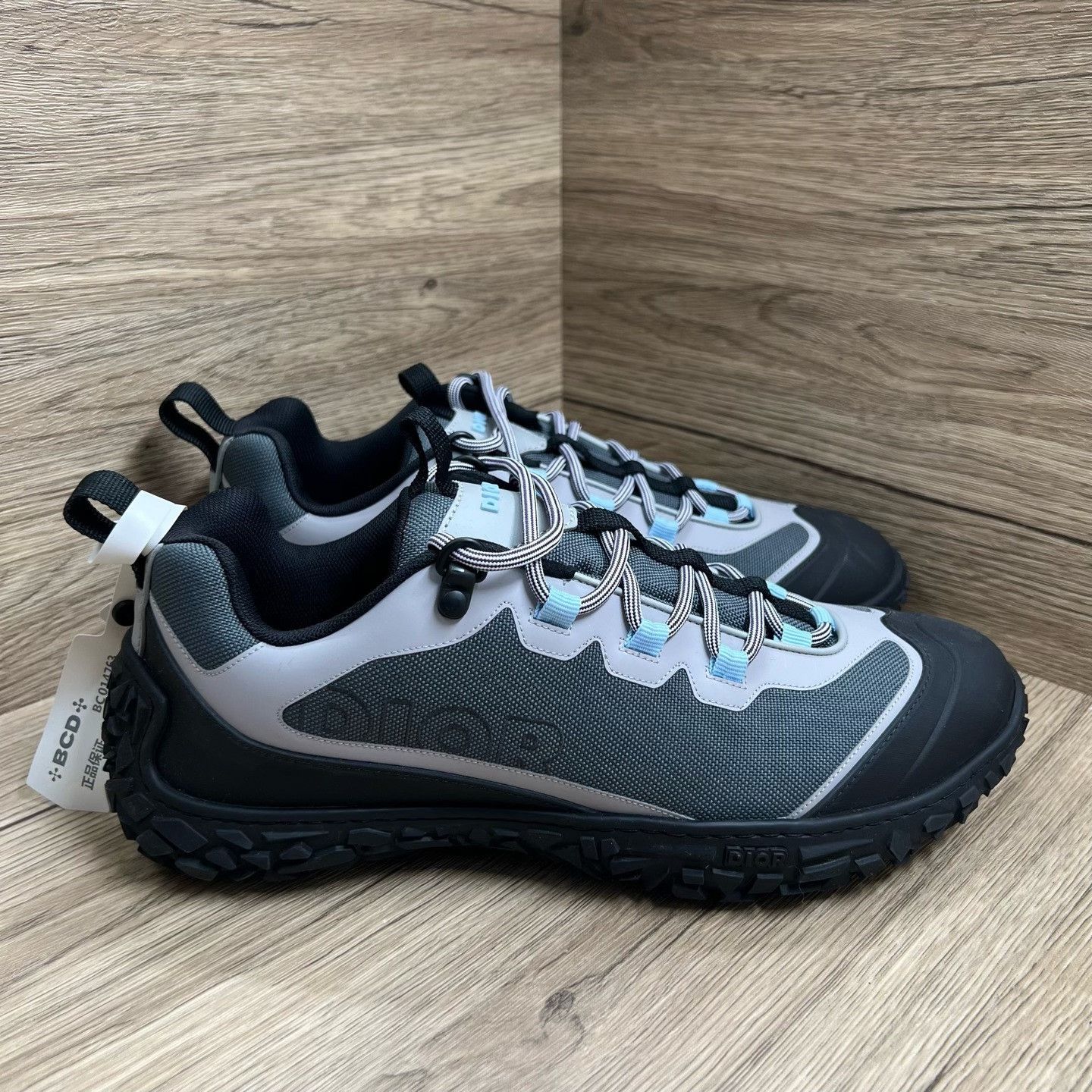 Dior Dior Hiking Gray Lowtop Sneakers 5.5 Men Size US 5.5 / EU 38 - 4 Thumbnail