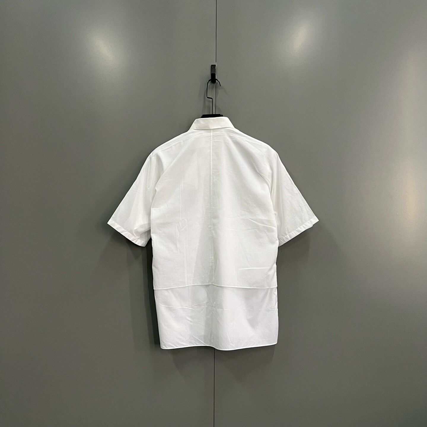 Ermenegildo Zegna Ermenegildo Zegna Patchwork White Shirt xxs Men Size US XXS / EU 40 - 2 Thumbnail