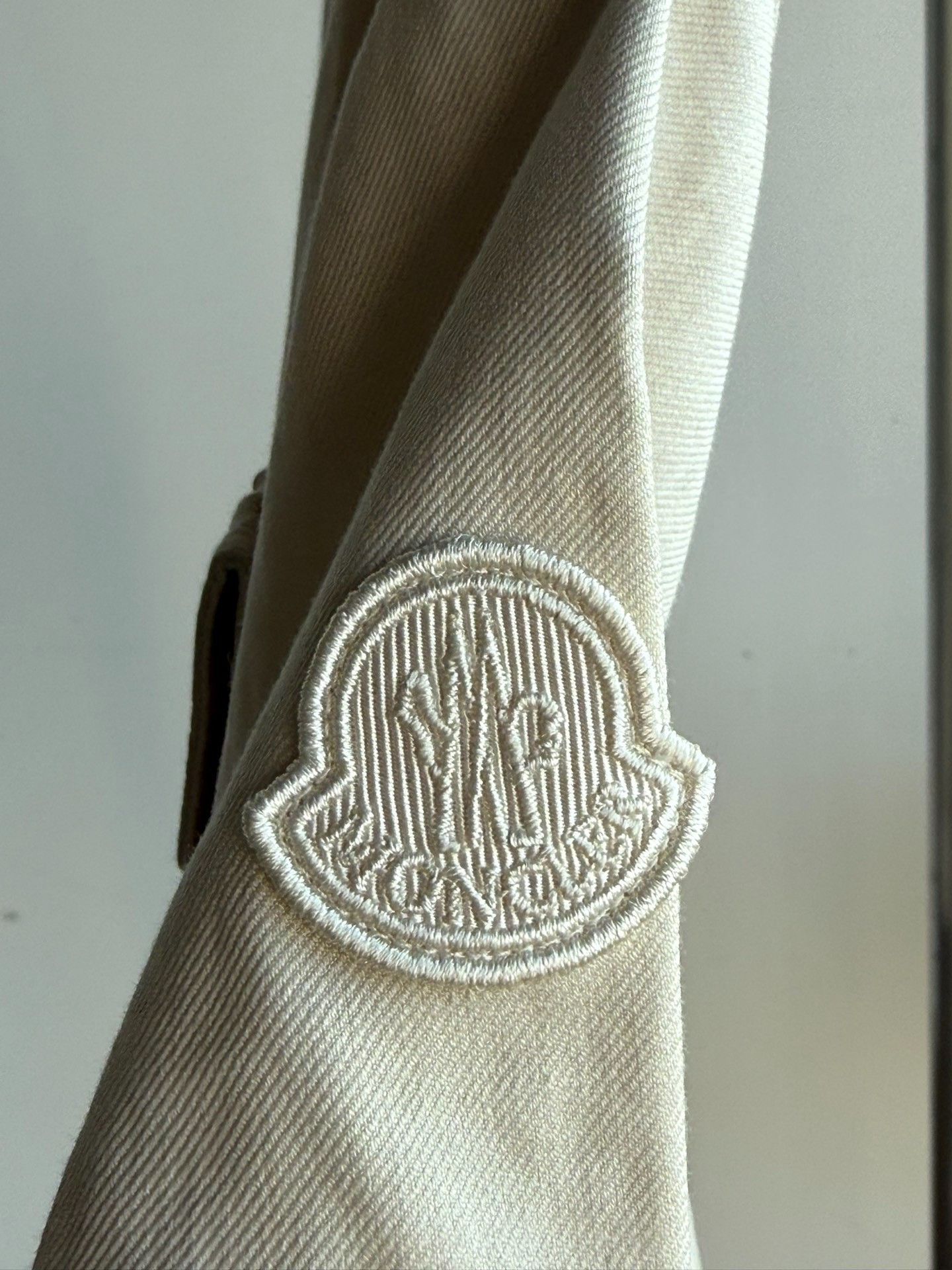 Moncler Moncler Cotton Linen Chatel Denim Jacket 0 Size XS / US 0-2 / IT 36-38 - 4 Thumbnail