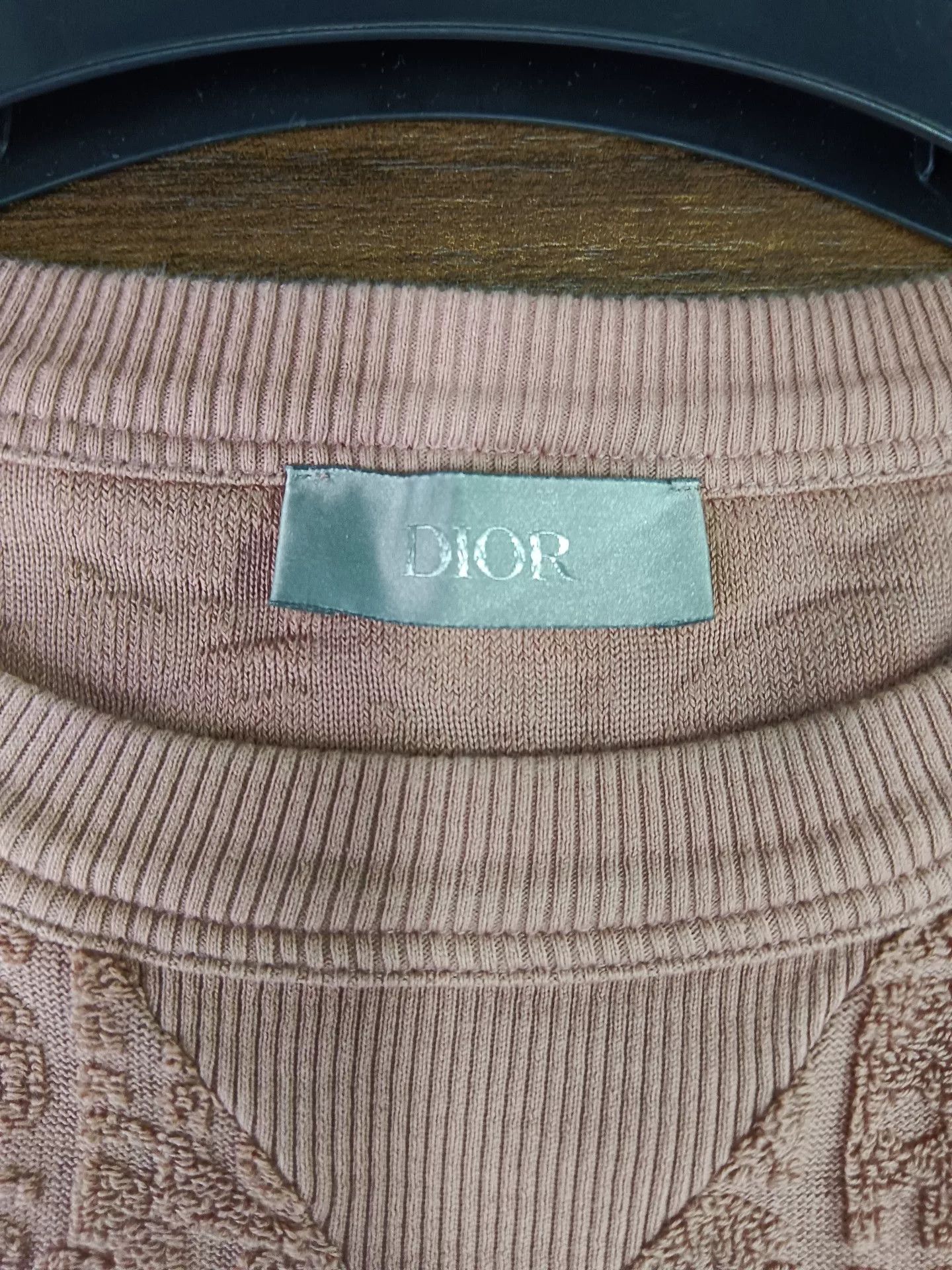 Dior Dior Oblique Terry T-Shirt S Size US S / EU 44-46 / 1 - 4 Thumbnail