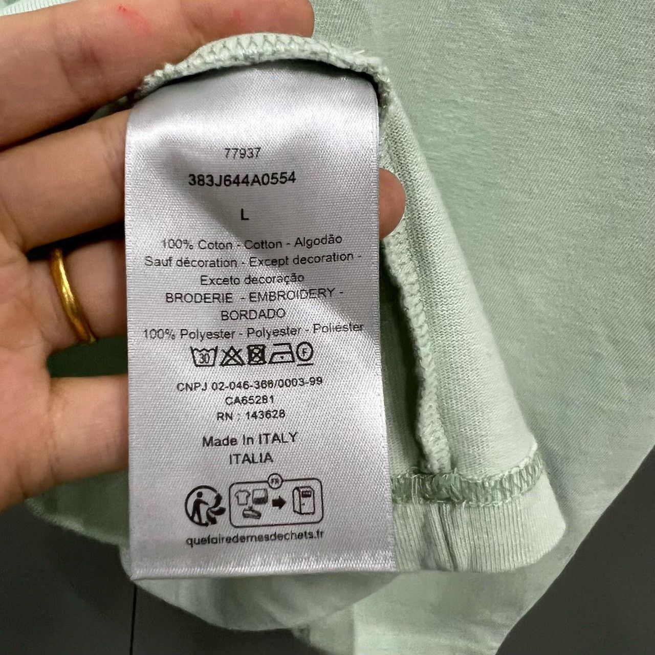 Dior Dior Retro Green T-Shirt l Men Size US L / EU 52-54 / 3 - 3 Thumbnail
