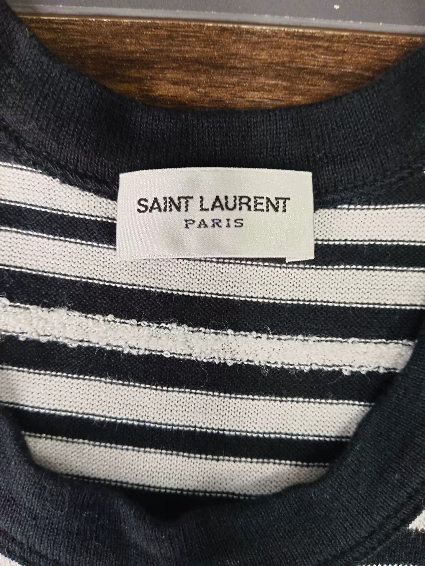 Saint Laurent Paris Saint Laurent Striped Knit Tank Top S Size S / US 4 / IT 40 - 4 Thumbnail