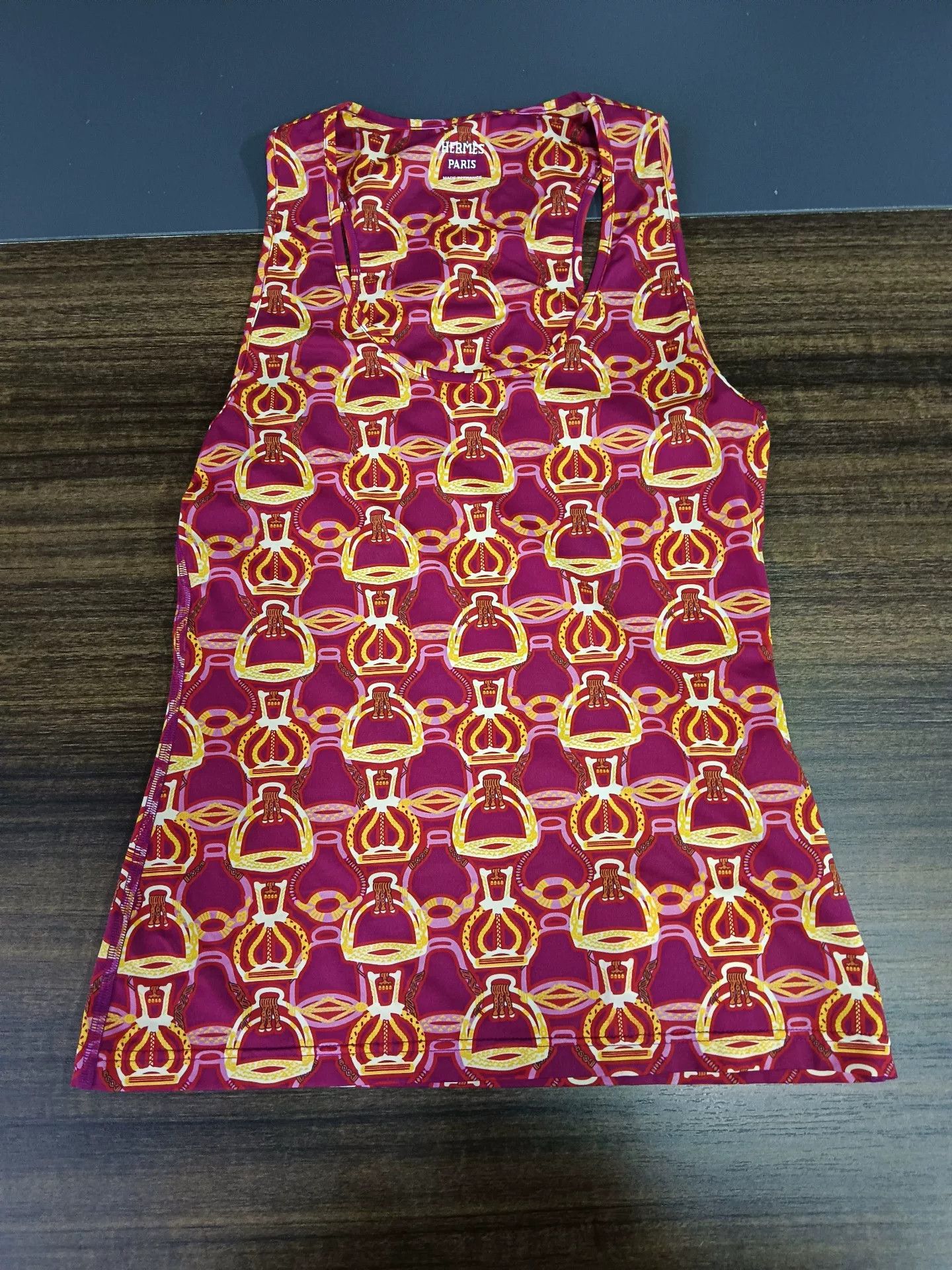 Hermes Hermes Fantaisie Stirrup Jersey Mini Dress FR 36 Size XS / US 0-2 / IT 36-38 - 2 Thumbnail