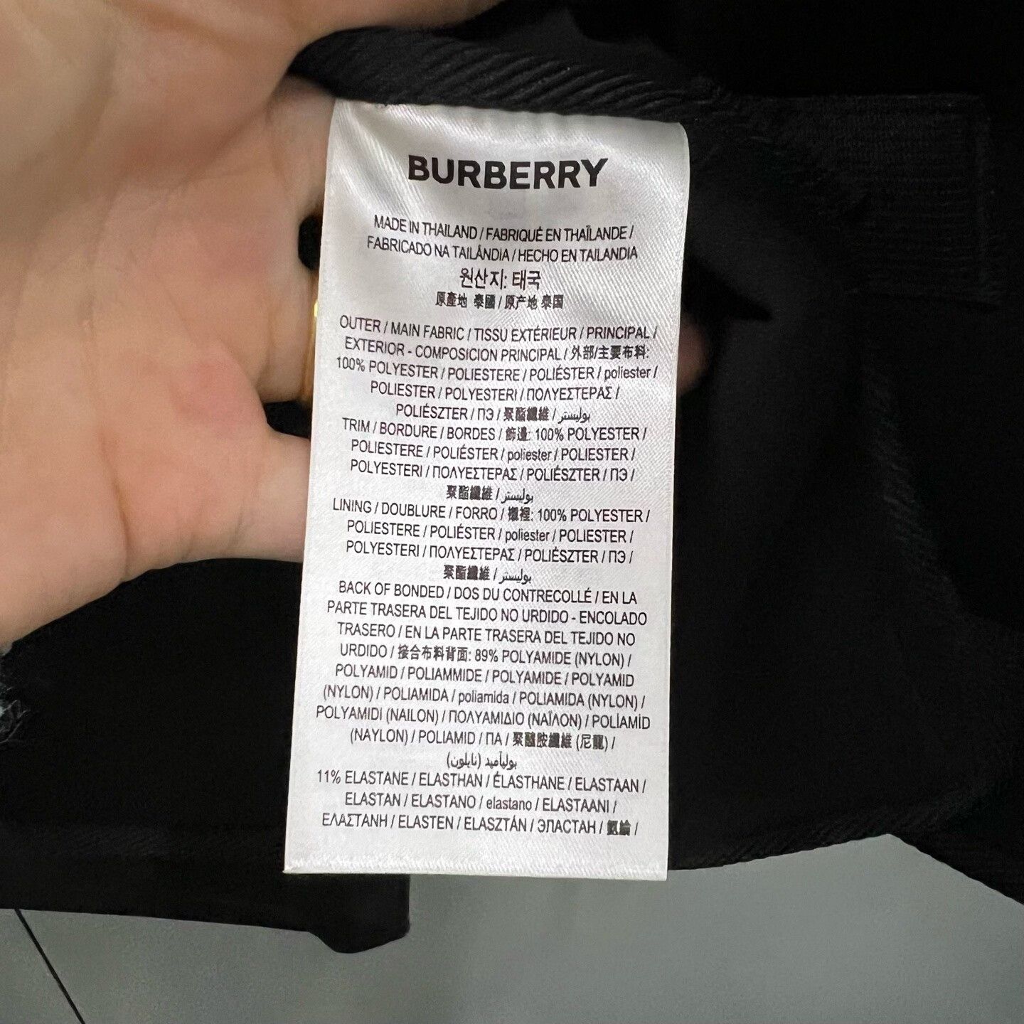 Burberry Burberry Cargo Black Tank Top l Men Size US L / EU 52-54 / 3 - 3 Thumbnail