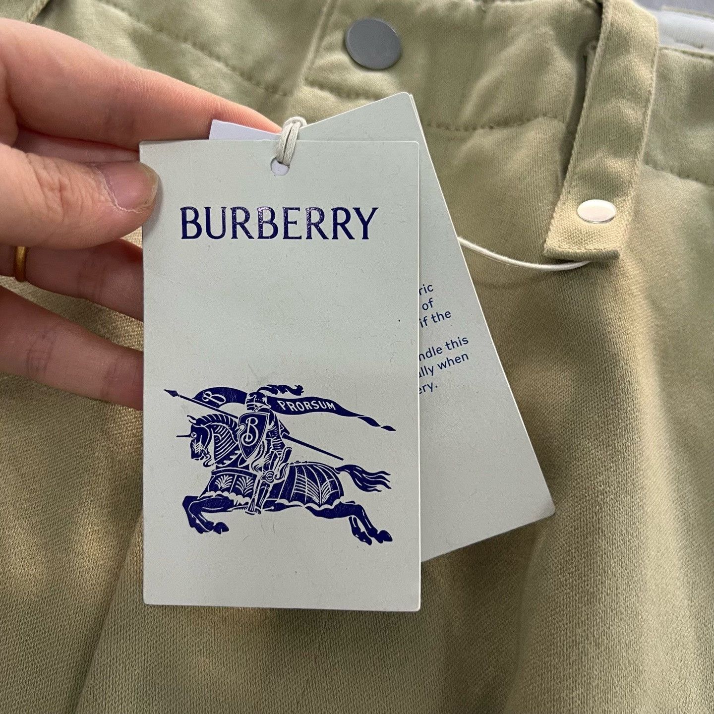 Burberry Burberry Straight Casual Pants 28 Men Size US 28 / EU 44 - 3 Thumbnail