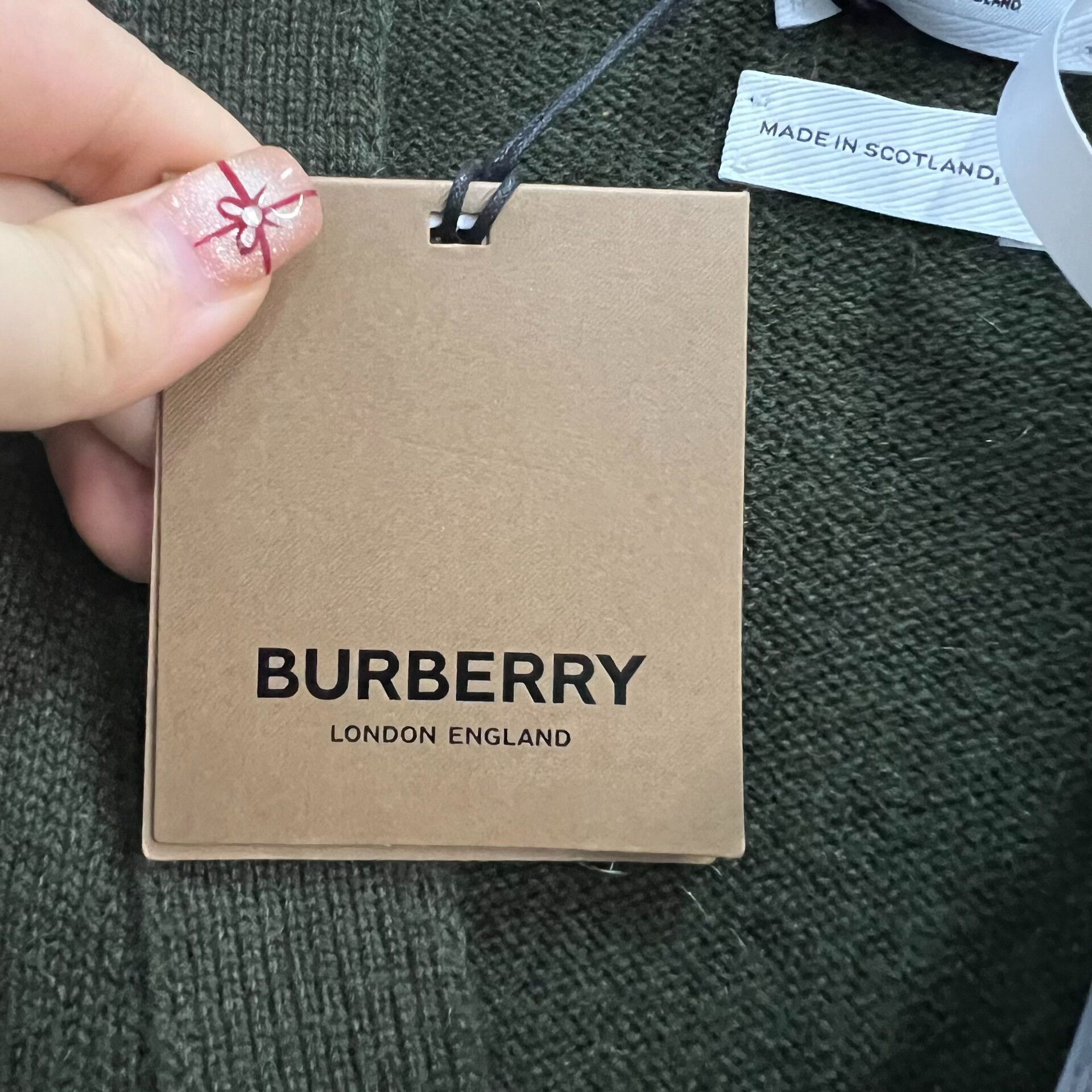 Burberry Burberry Knit Green Sweater xs Men Size US XS / EU 42 / 0 - 5 Thumbnail