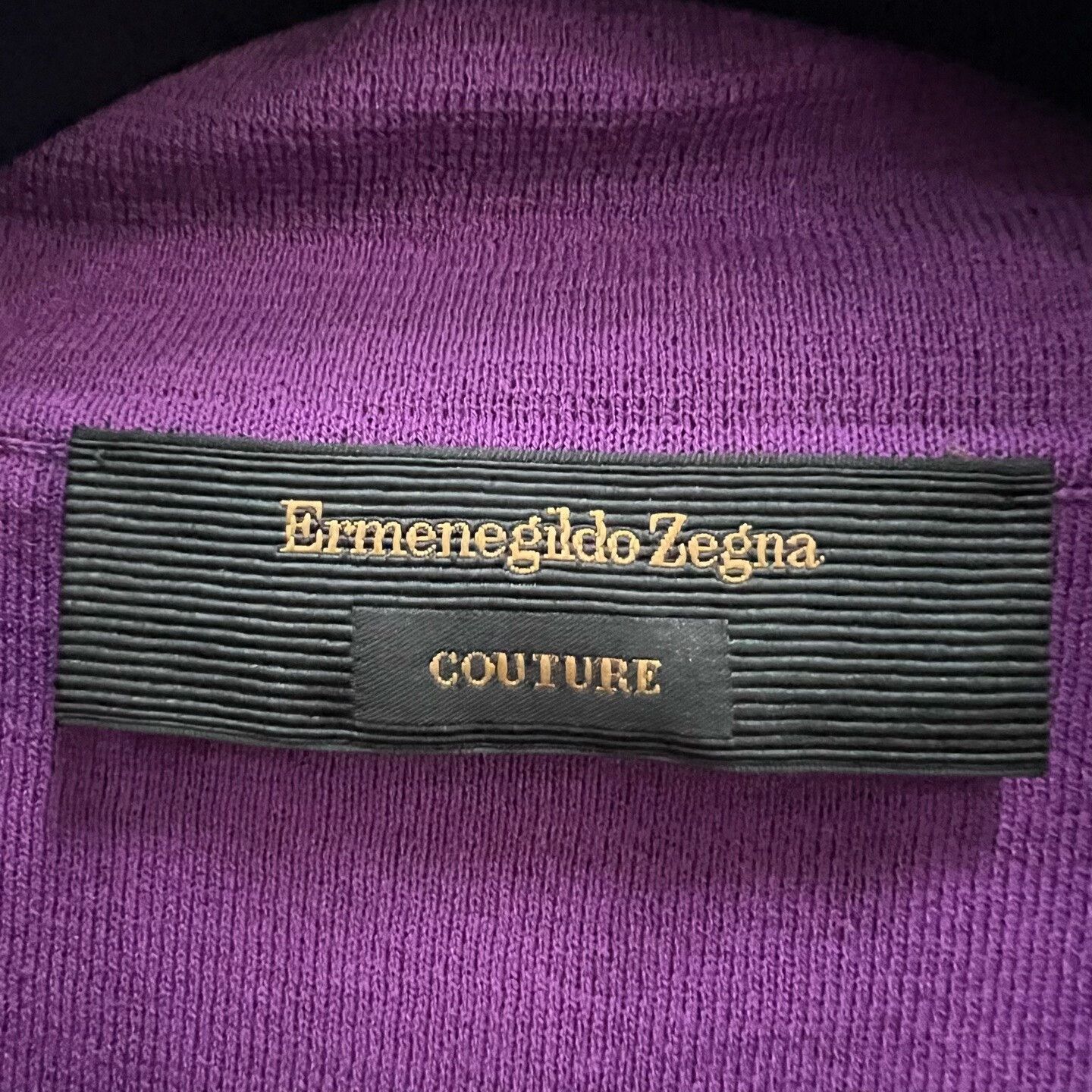 Ermenegildo Zegna Ermenegildo Zegna Purple Polo m Men Size US M / EU 48-50 / 2 - 5 Thumbnail