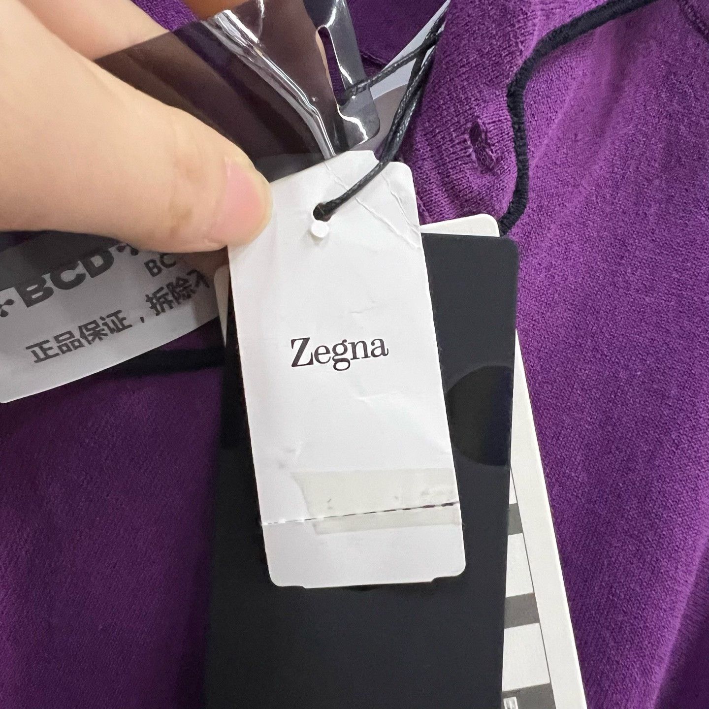 Ermenegildo Zegna Ermenegildo Zegna Purple Polo m Men Size US M / EU 48-50 / 2 - 6 Thumbnail