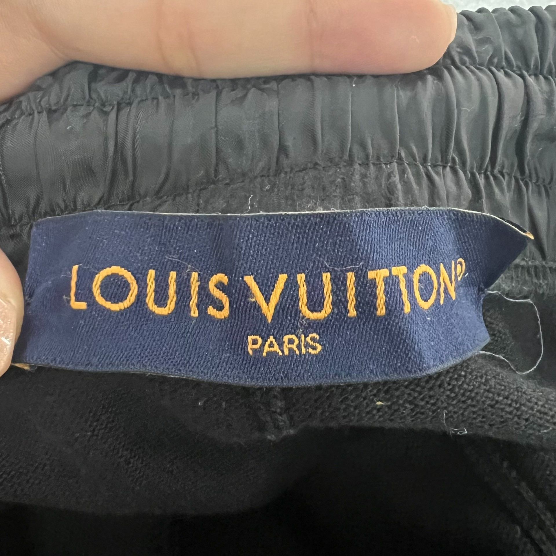 Louis Vuitton Louis Vuitton Patchwork Black Casual Pants 32 Men Size US 32 / EU 48 - 3 Thumbnail