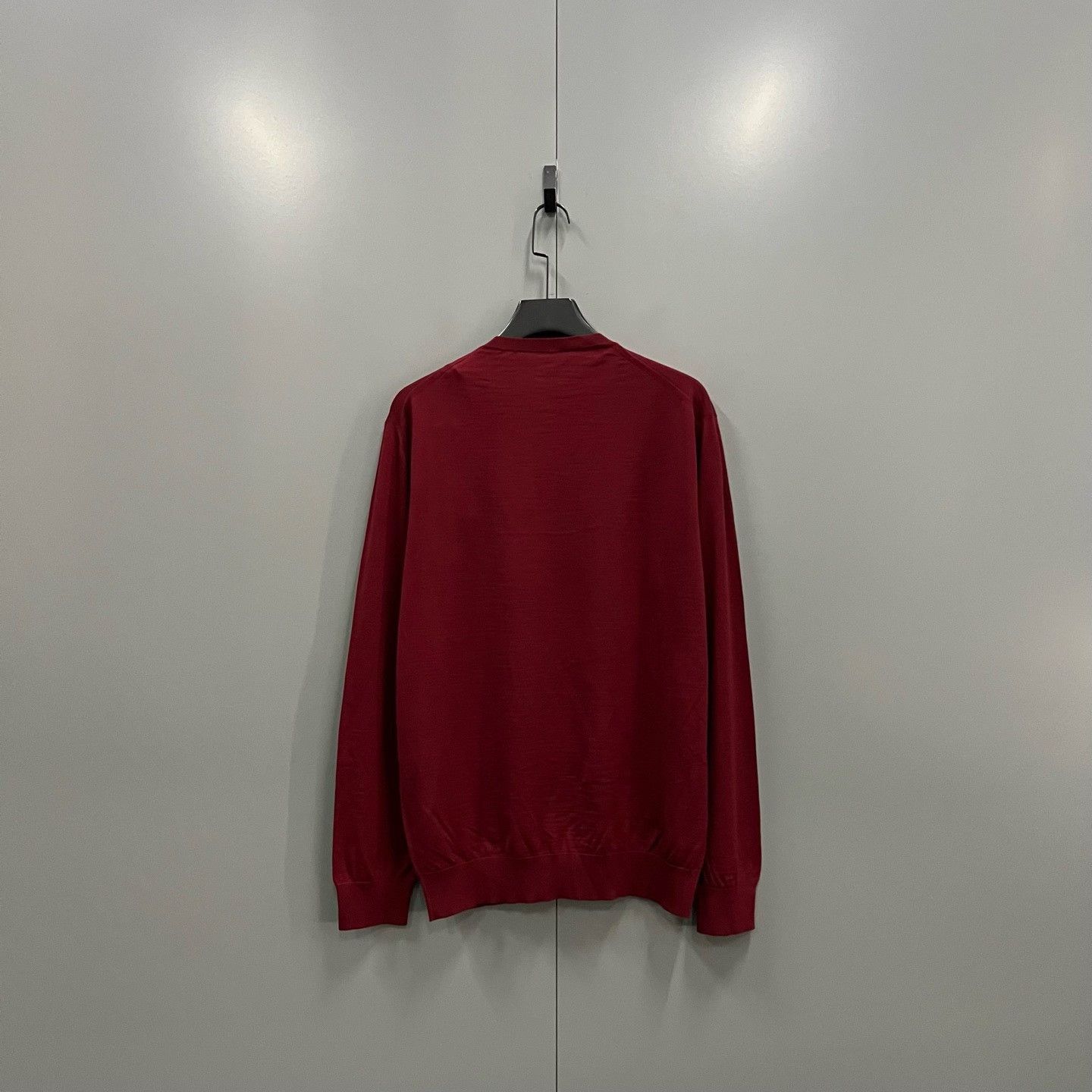 Ermenegildo Zegna Ermenegildo Zegna Knit Red T-Shirt it_52 Women Size XXL / US 16-18 / IT 52-54 - 2 Thumbnail