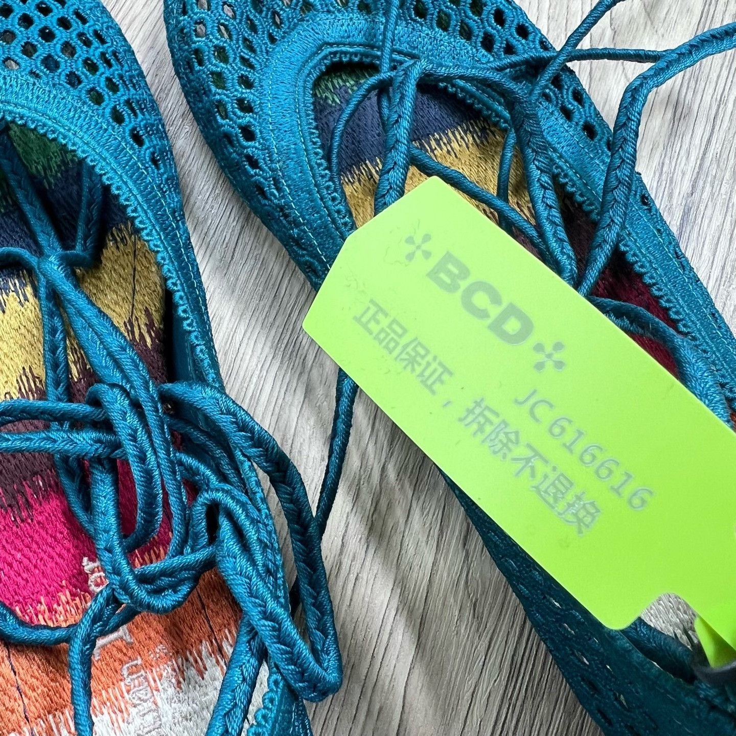 Dior Dior Blue Lowtop Sneakers us_5-5 Women Size US 5.5 / IT 35.5 - 7 Thumbnail