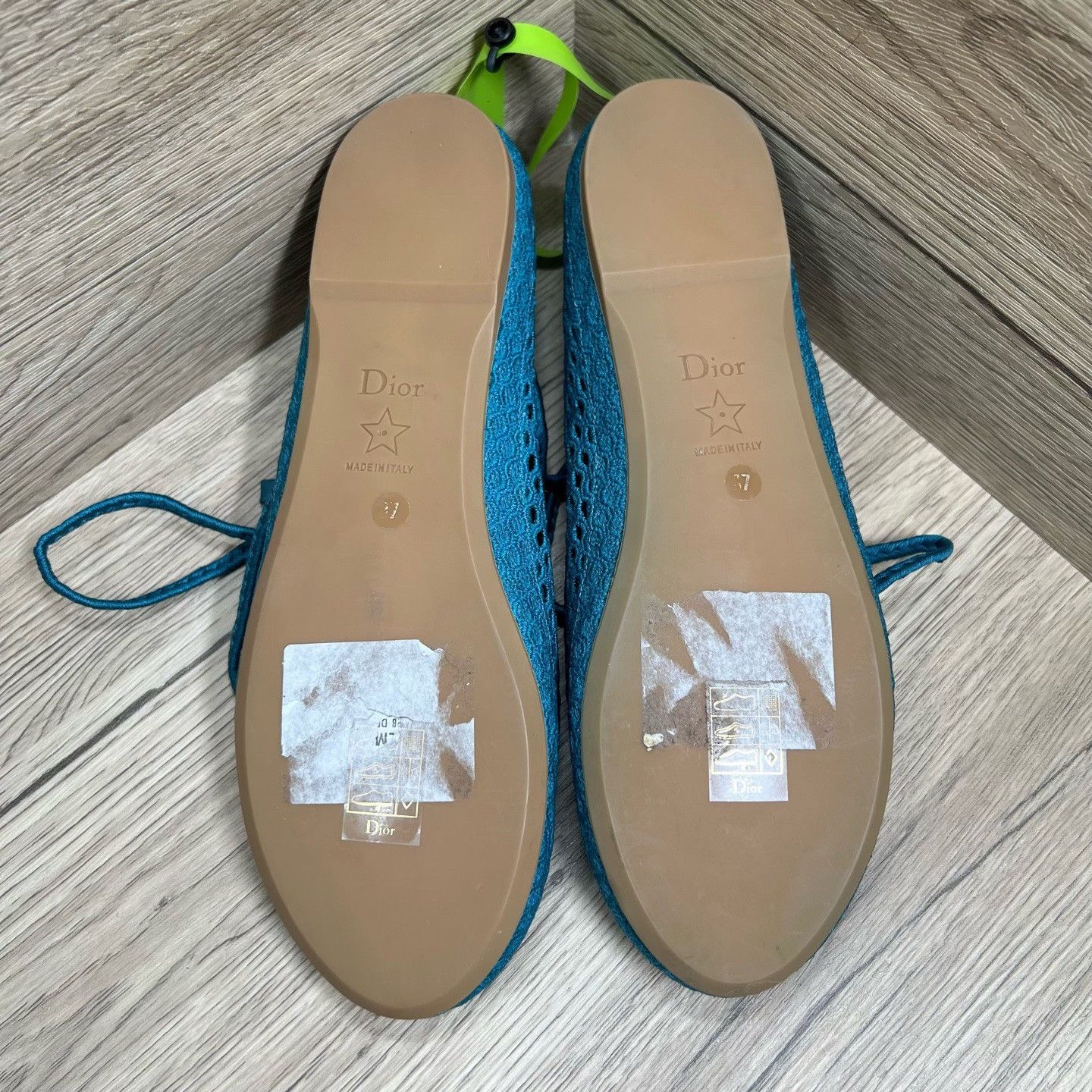Dior Dior Blue Lowtop Sneakers us_5-5 Women Size US 5.5 / IT 35.5 - 5 Thumbnail