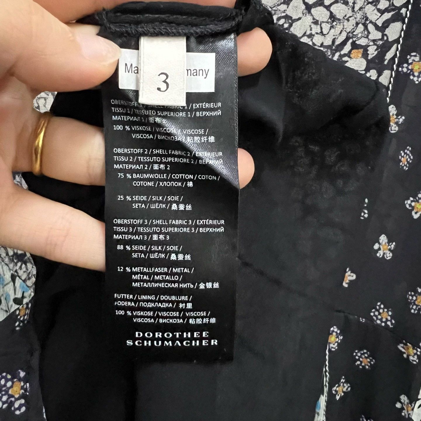 DOROTHEE SCHUMACHER Dorothee Schumacher Floral Dress XL Women Size XL / US 12-14 / IT 48-50 - 3 Thumbnail