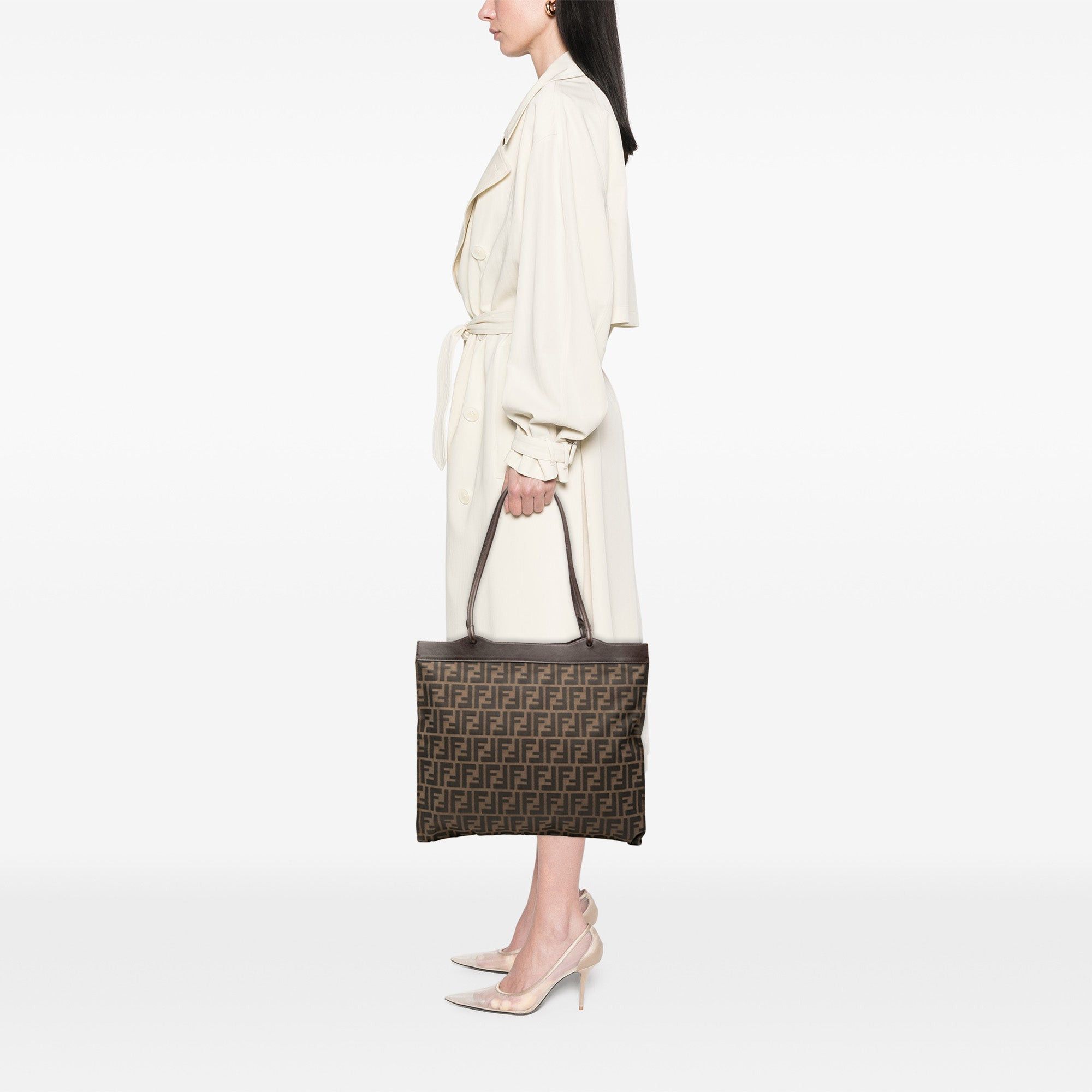 Fendi Zucca Canvas Tote Size ONE SIZE - 8 Thumbnail