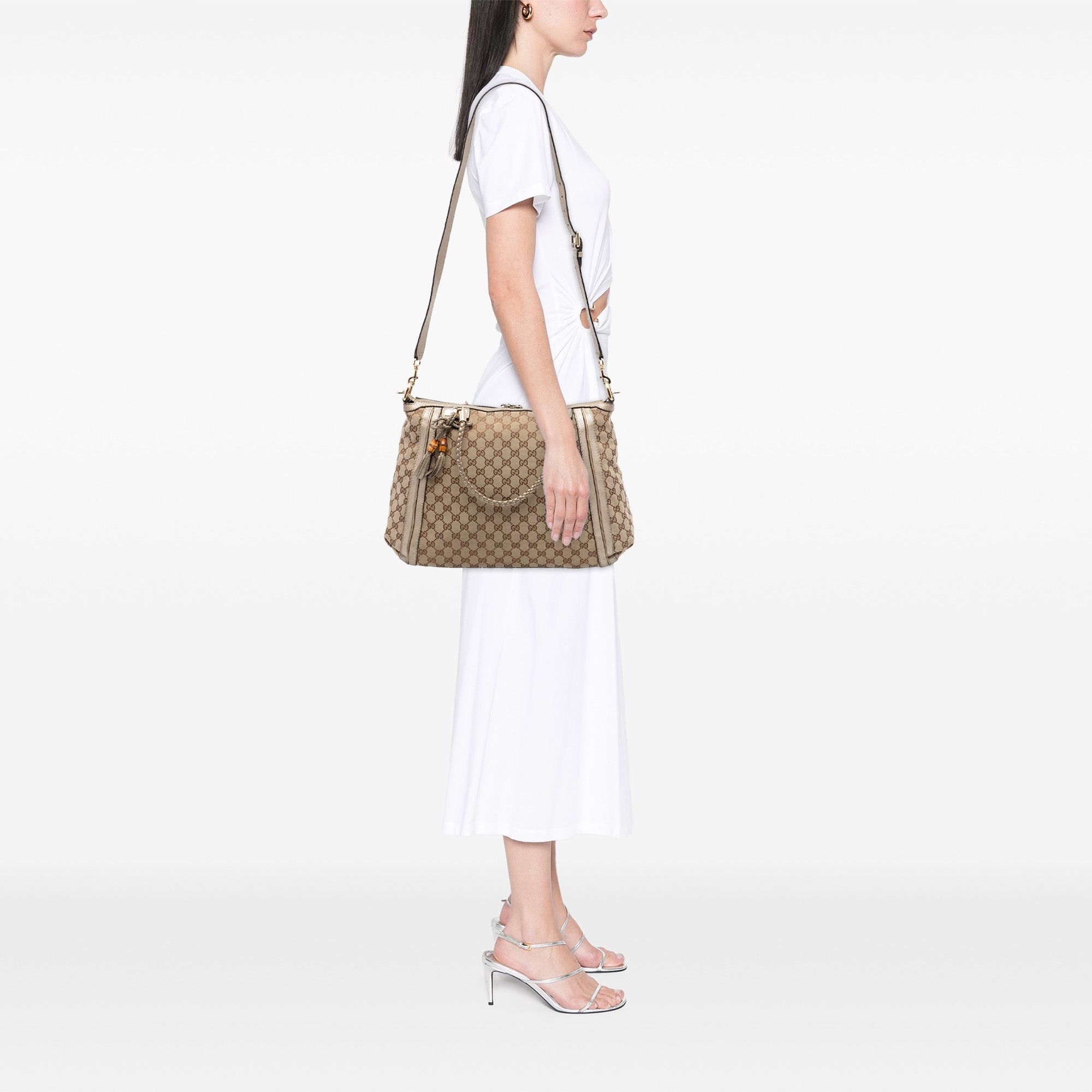 Gucci GG Canvas Bella Convertible Tote Size ONE SIZE - 7 Thumbnail