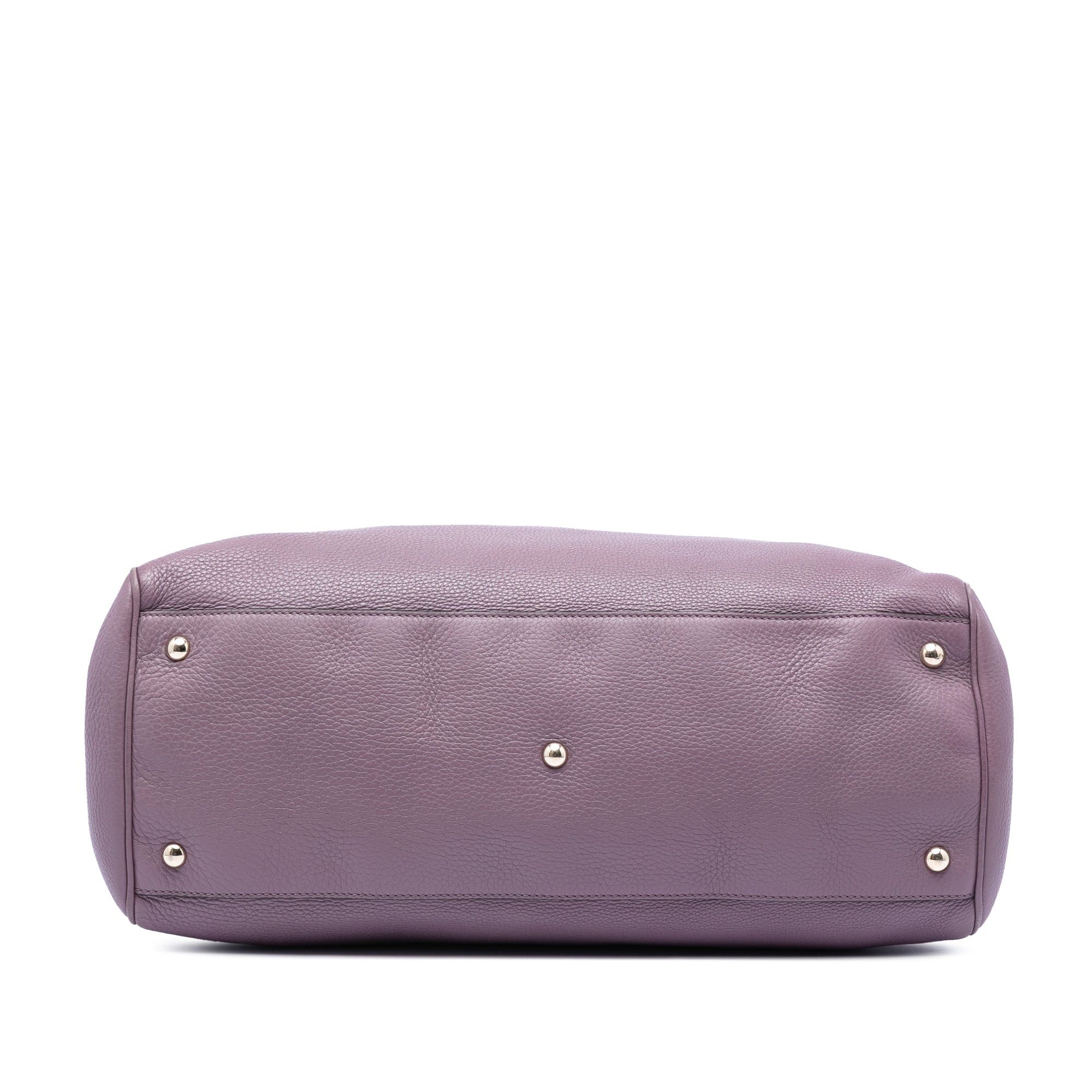 Gucci Large Calfskin Bamboo Shopper Satchel Size ONE SIZE - 3 Thumbnail