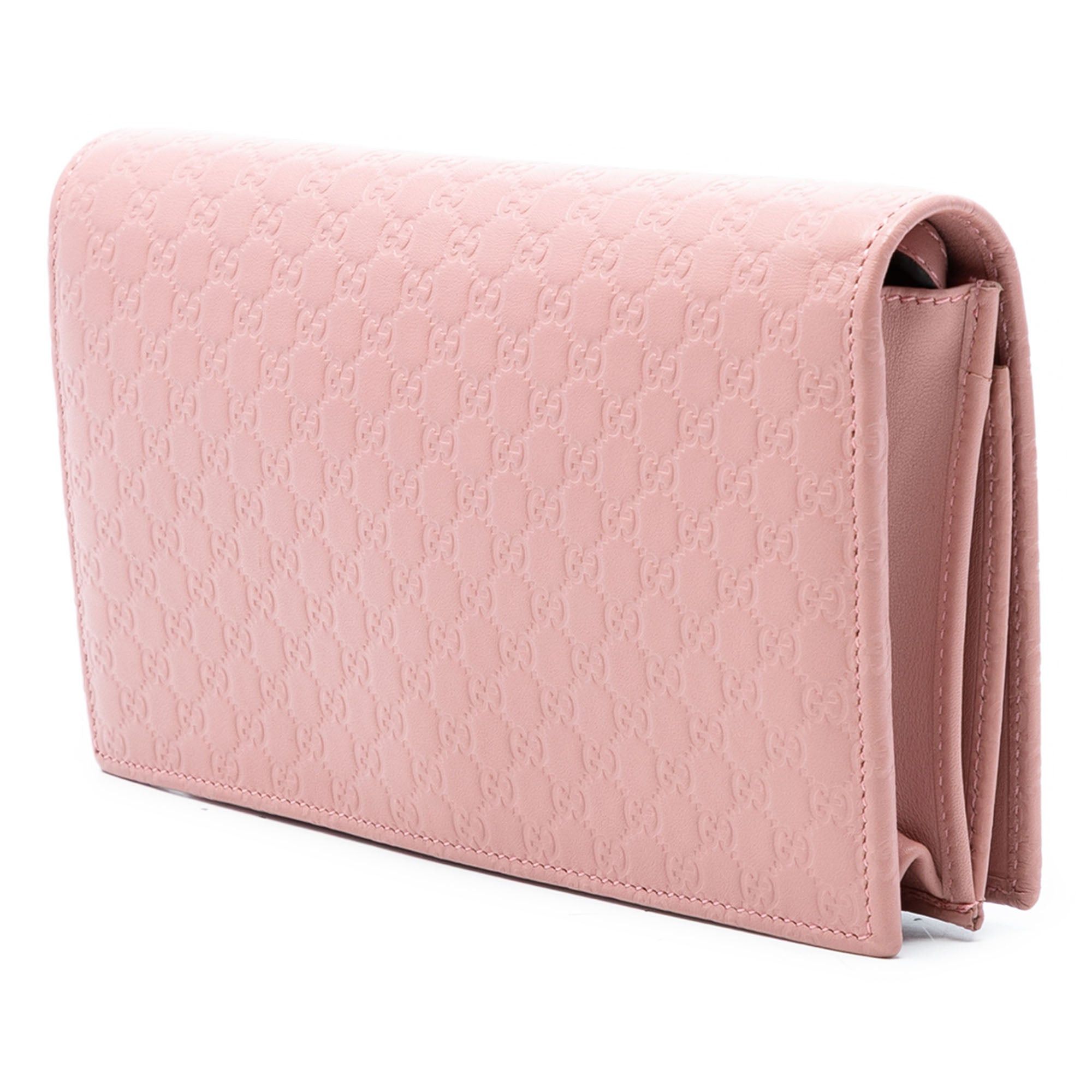 Gucci Microguccissima Wallet on Strap Size ONE SIZE - 2 Thumbnail