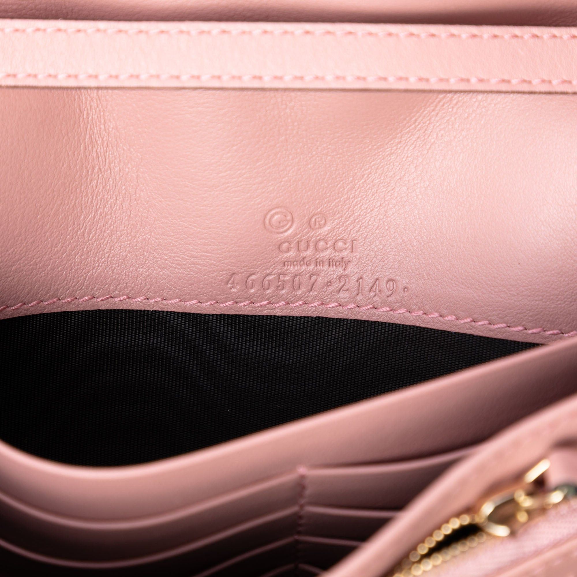 Gucci Microguccissima Wallet on Strap Size ONE SIZE - 5 Thumbnail