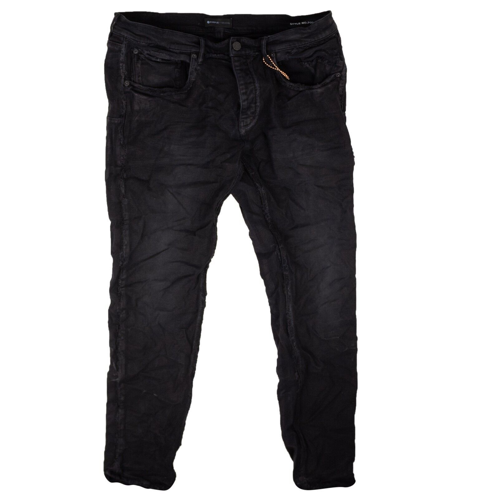 Purple Brand Inside Out Black Fray SIZE 31 Size US 31 - 3 Thumbnail